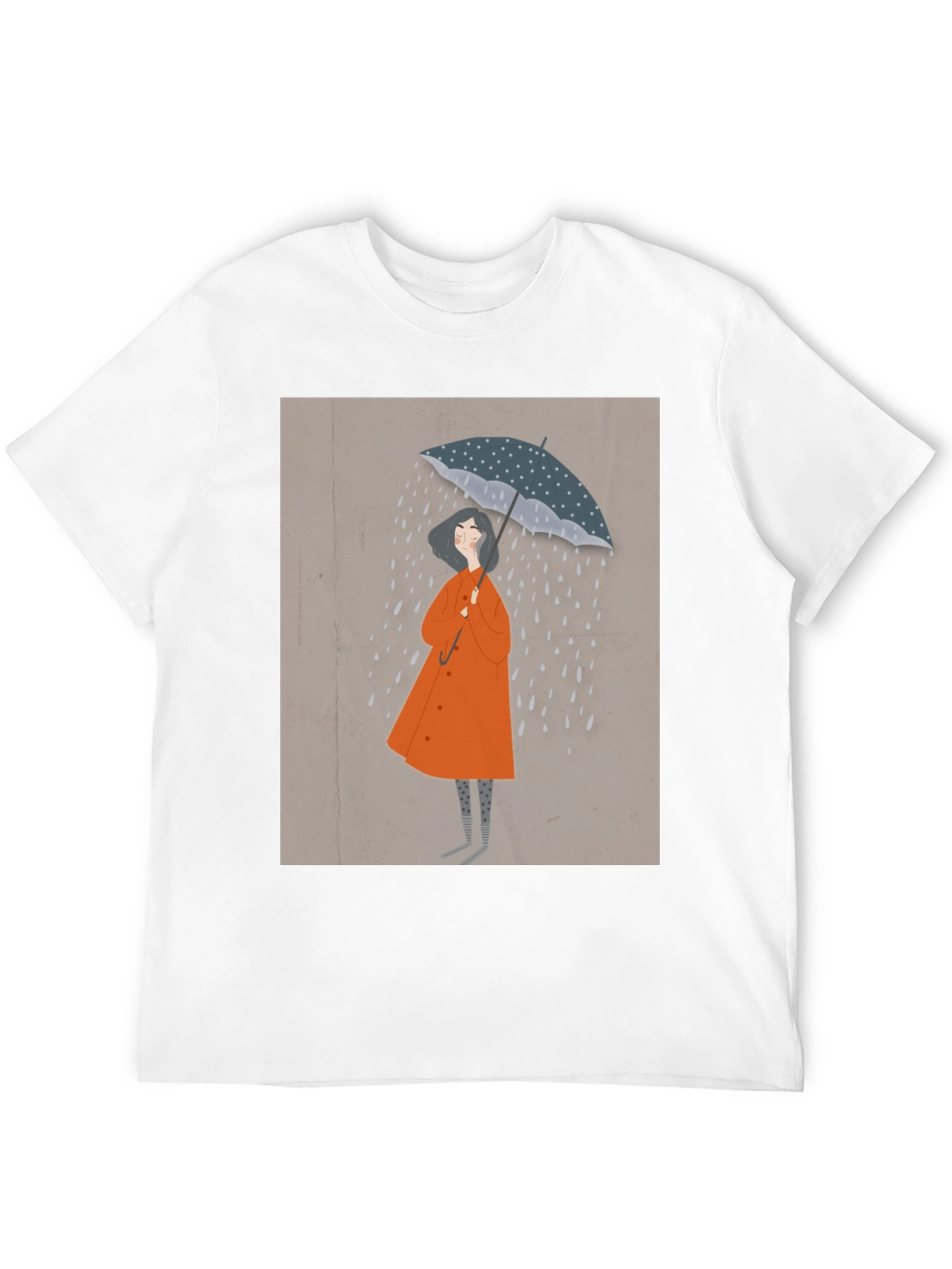 Rainy Day Graphic Tee - Stylish Unisex T-Shirt