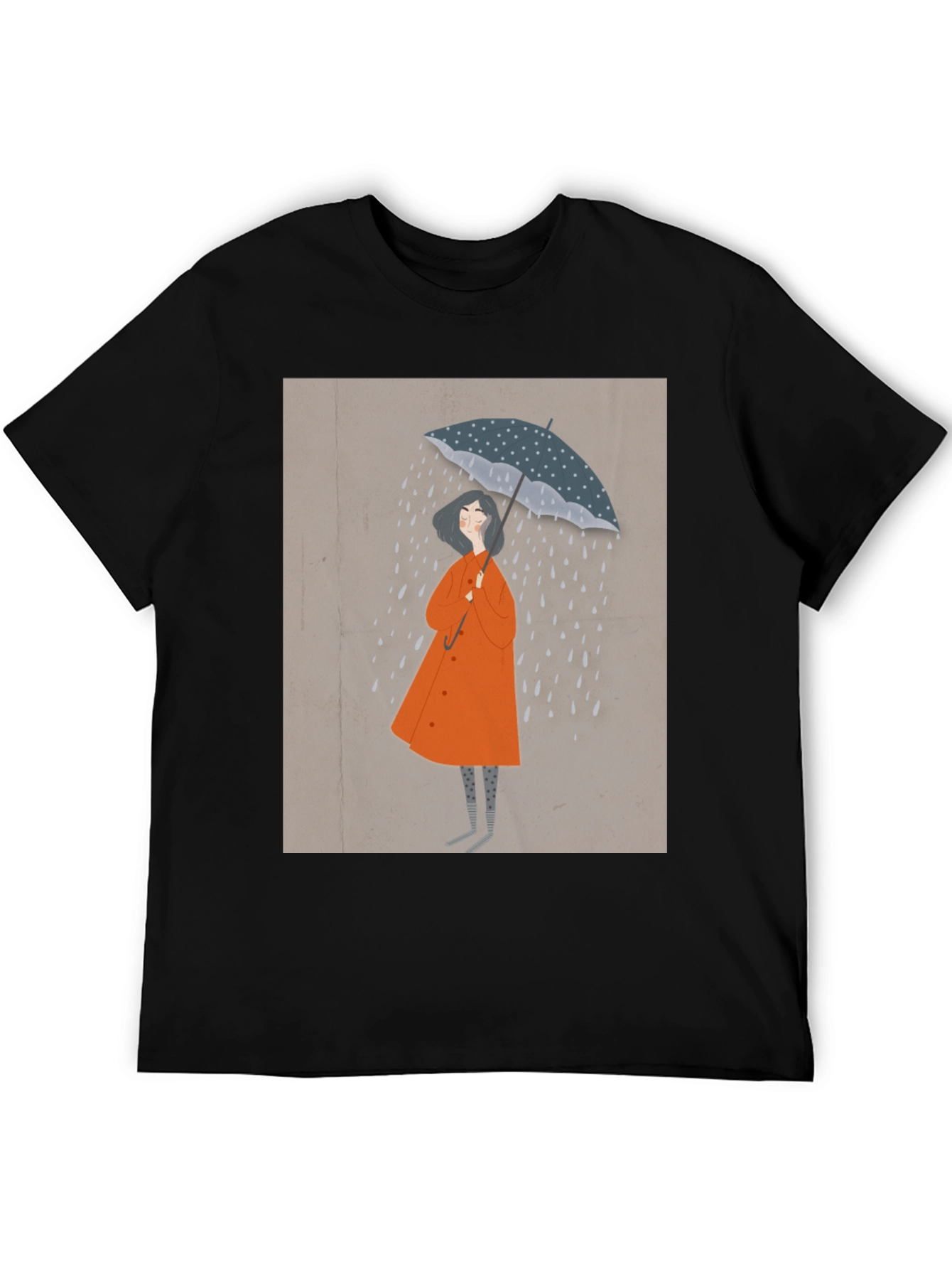 Rainy Day Graphic Tee - Stylish Unisex T-Shirt