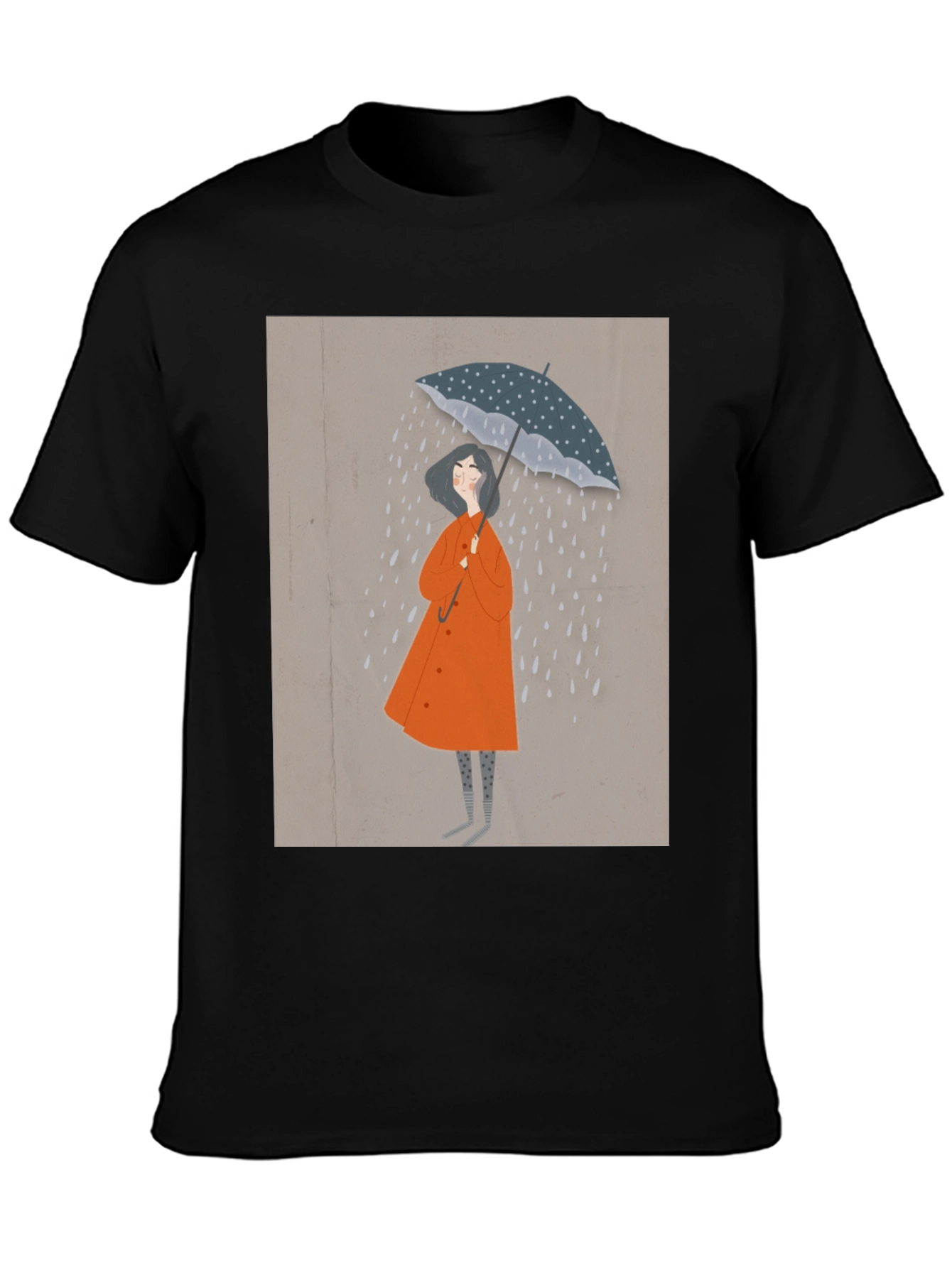 Rainy Day Graphic Tee - Stylish Unisex T-Shirt