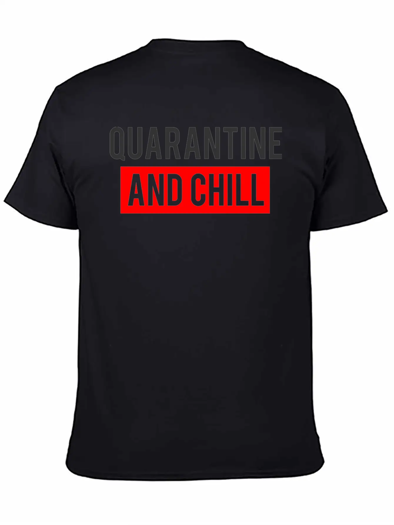 QUARANTINE AND CHILL Comfortable Minimalist Graphic Tee – Summer Style Essential
