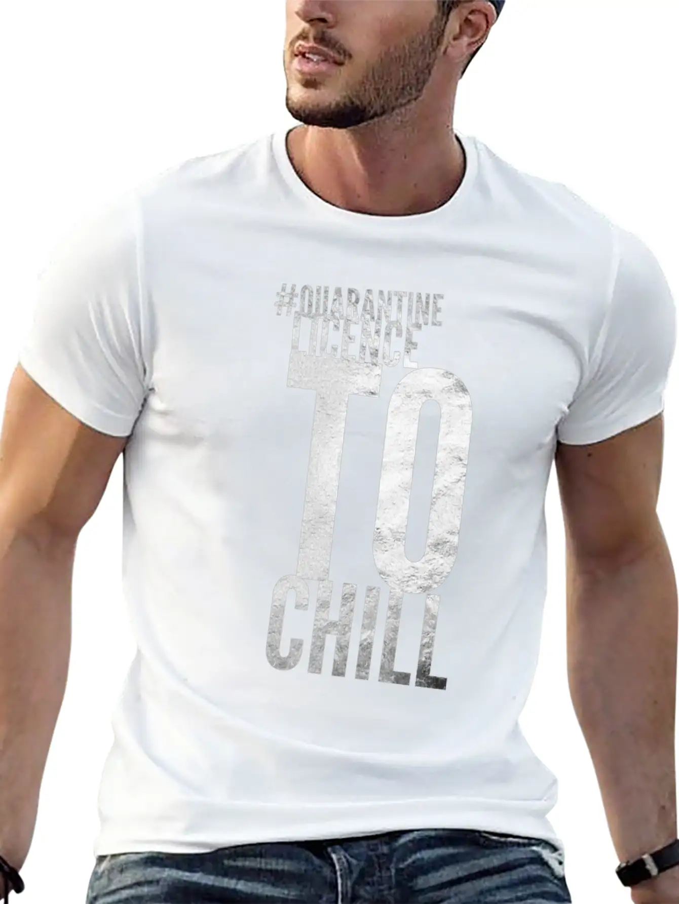 Quarantine Licence To Chill Stylish Everyday T-Shirt – Unisex Basic Cotton Tee