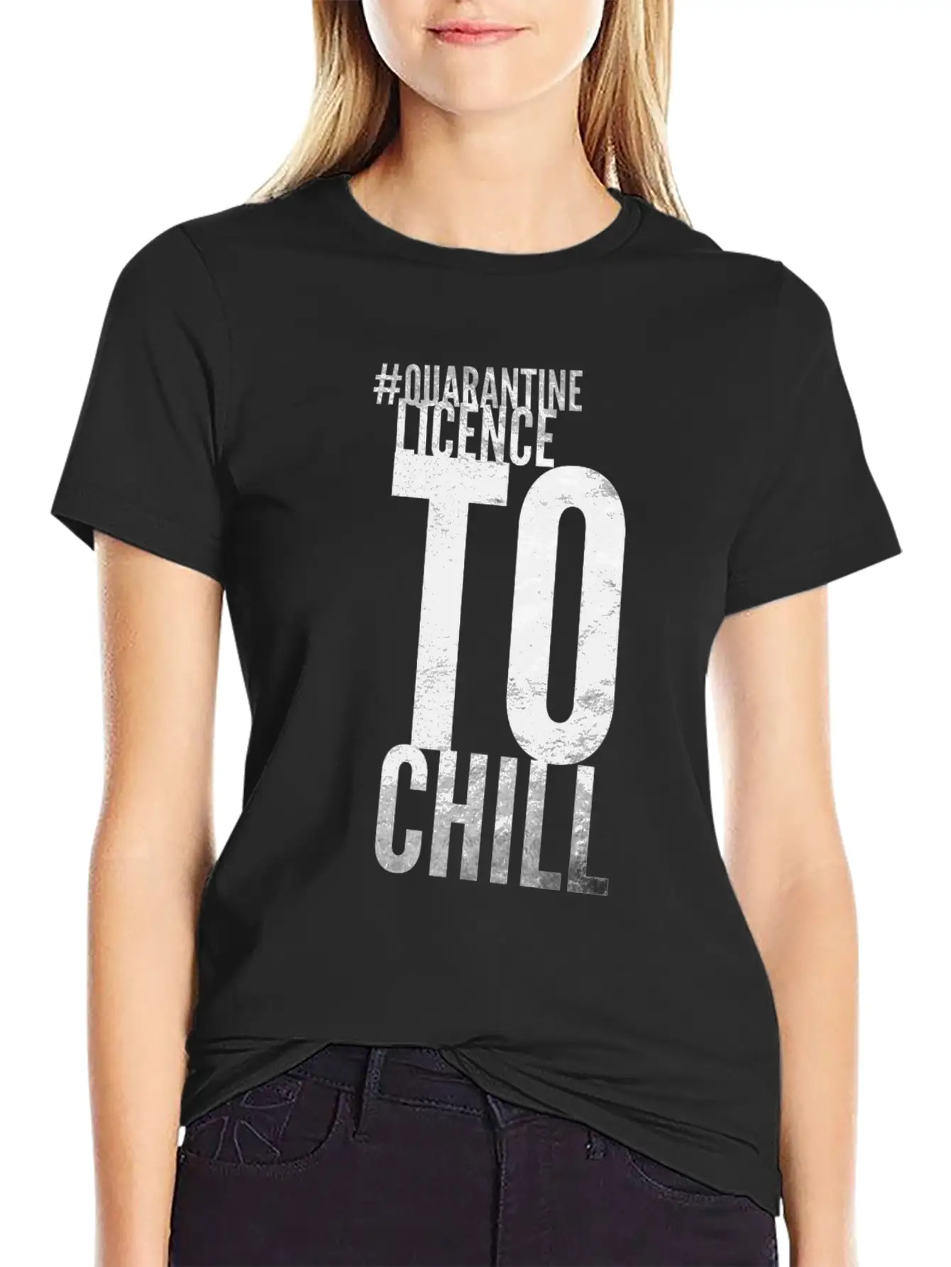 Quarantine Licence To Chill Stylish Everyday T-Shirt – Unisex Basic Cotton Tee