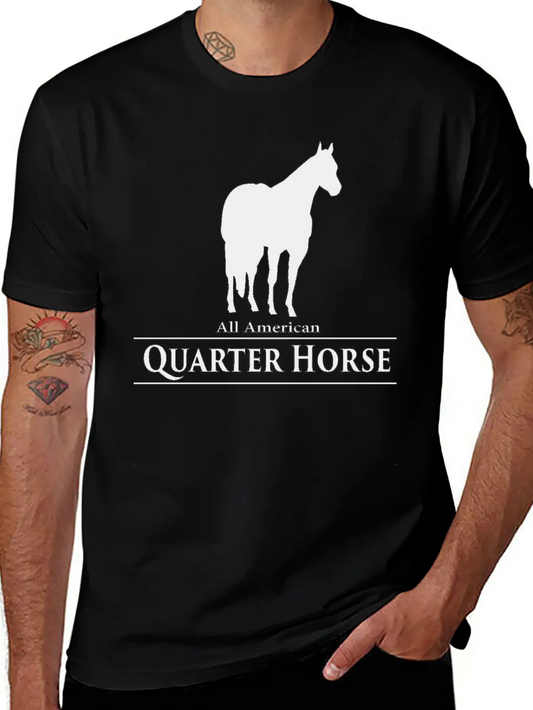 Quarter Horse Timeless Short Sleeve Tee – Comfy And Minimalist Design