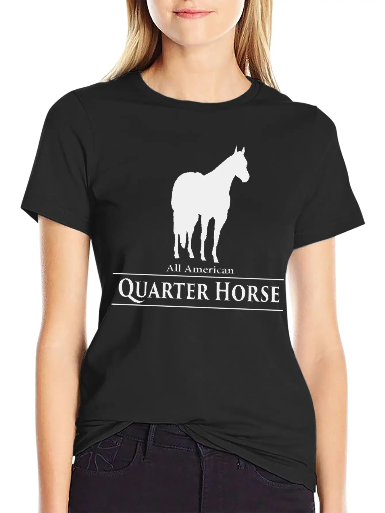 Quarter Horse Timeless Short Sleeve Tee – Comfy And Minimalist Design