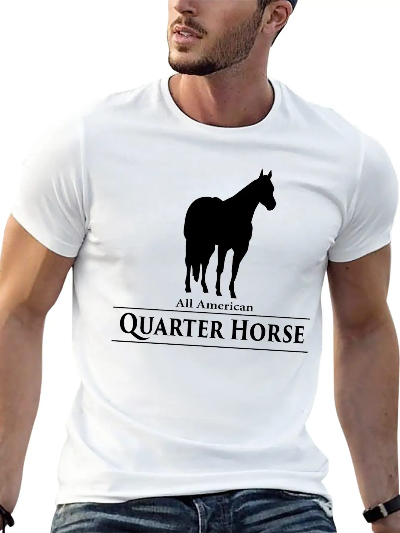 Quarter Horse Timeless Short Sleeve Tee – Comfy And Minimalist Design