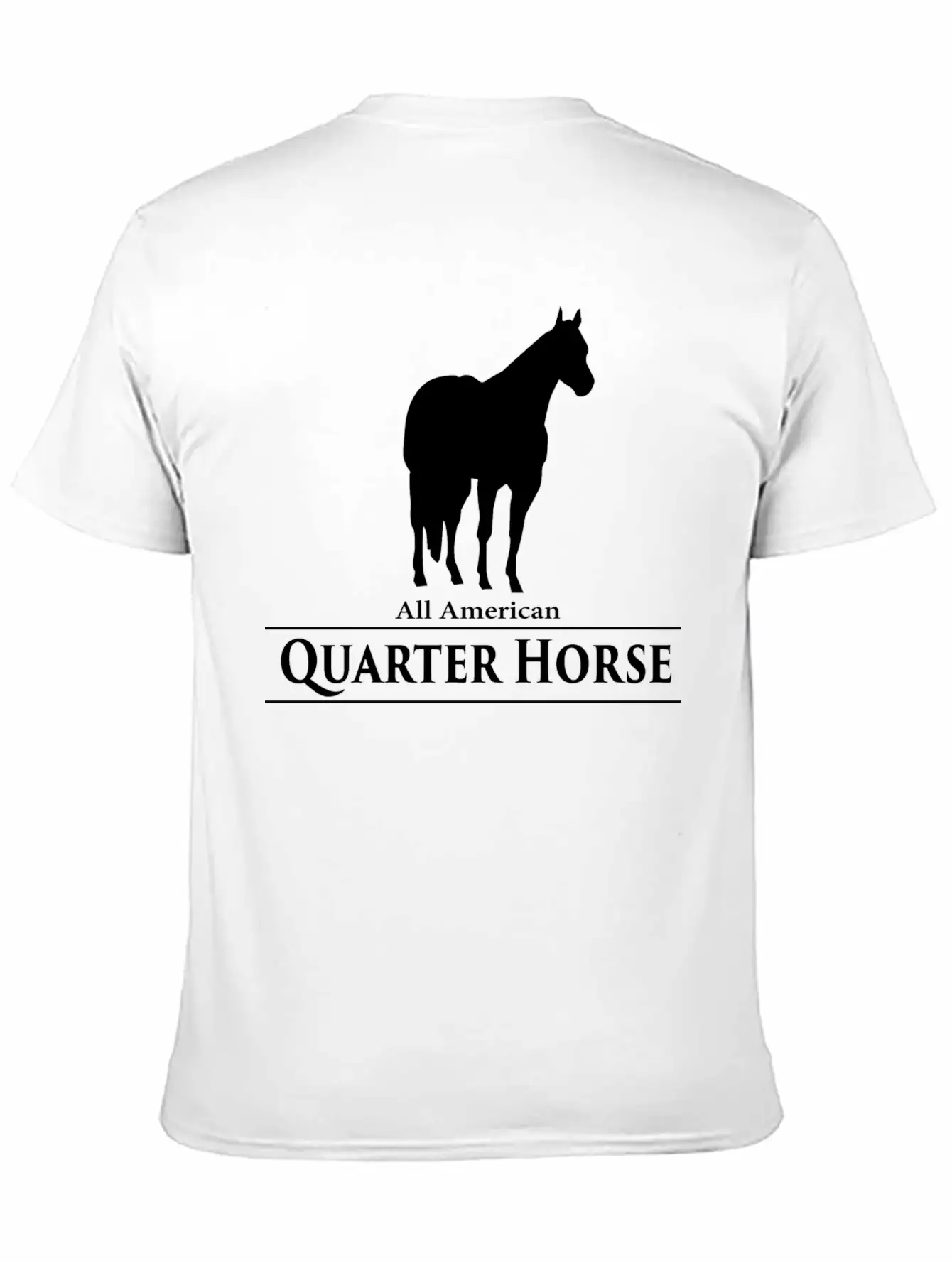 Quarter Horse Timeless Short Sleeve Tee – Comfy And Minimalist Design