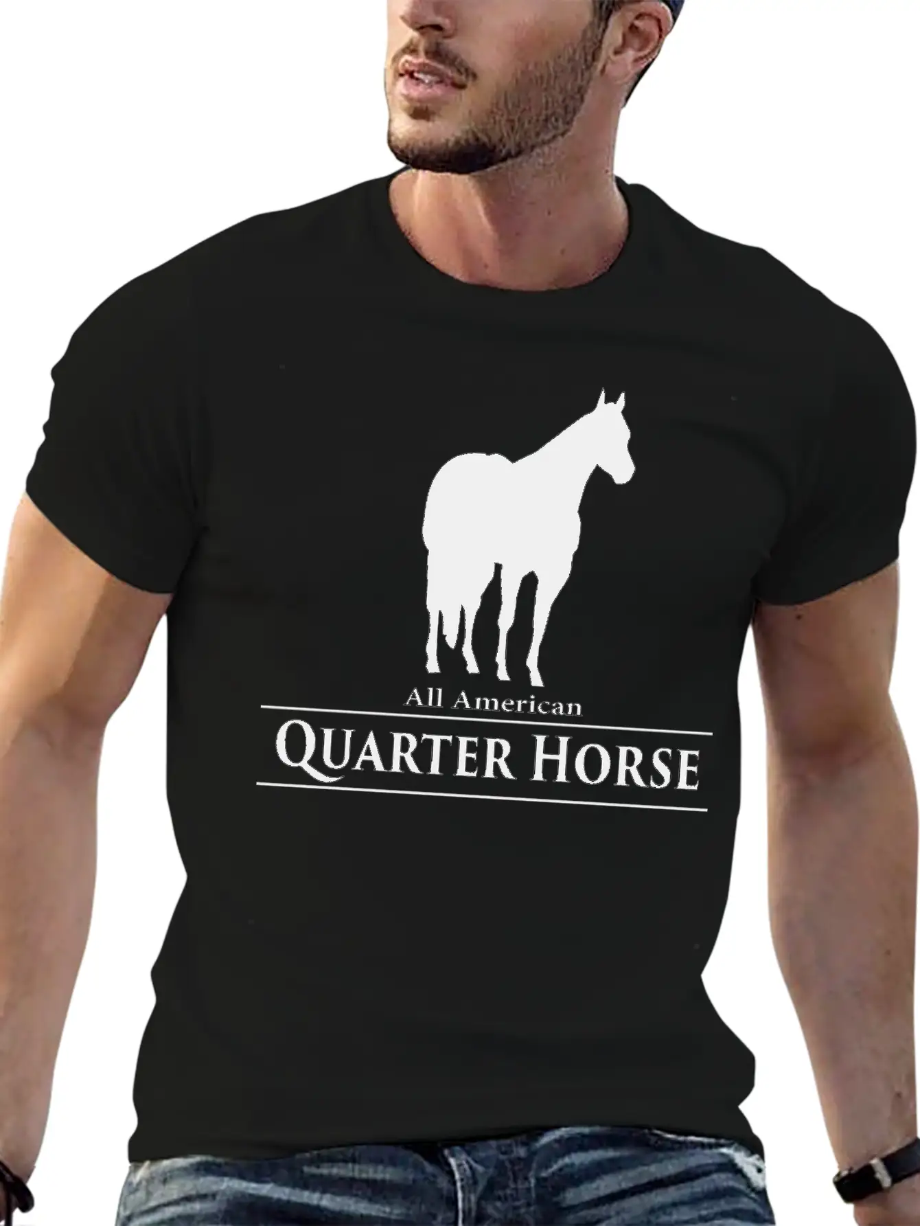 Quarter Horse Timeless Short Sleeve Tee – Comfy And Minimalist Design