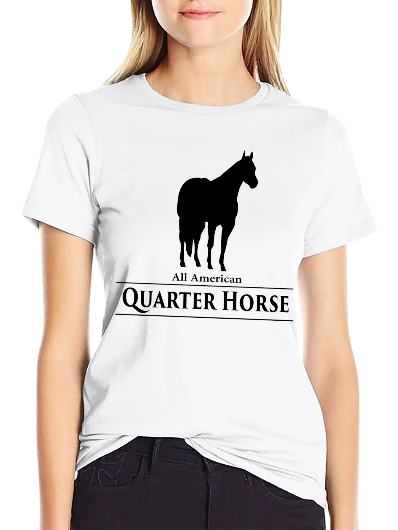 Quarter Horse Timeless Short Sleeve Tee – Comfy And Minimalist Design