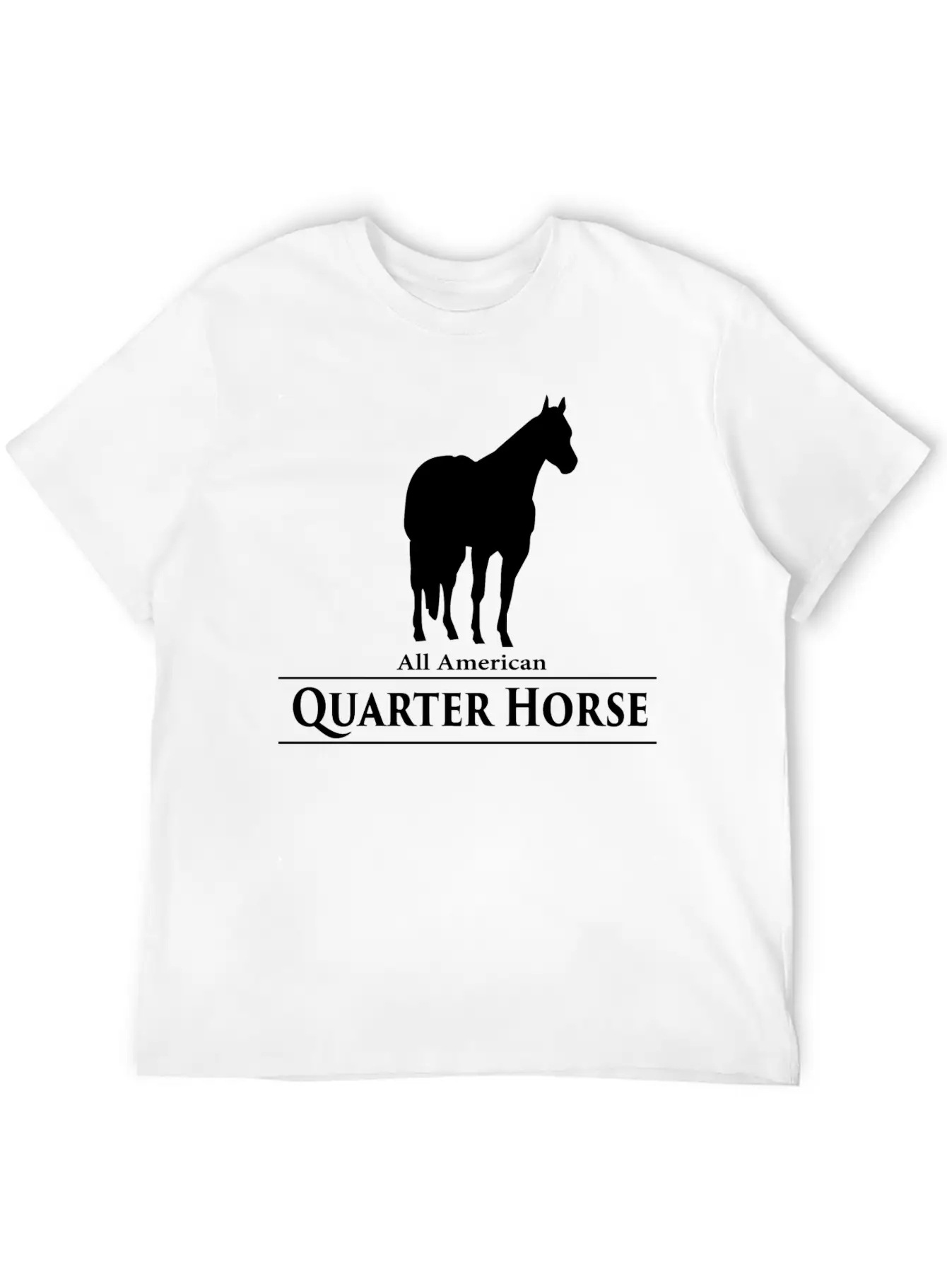 Quarter Horse Timeless Short Sleeve Tee – Comfy And Minimalist Design