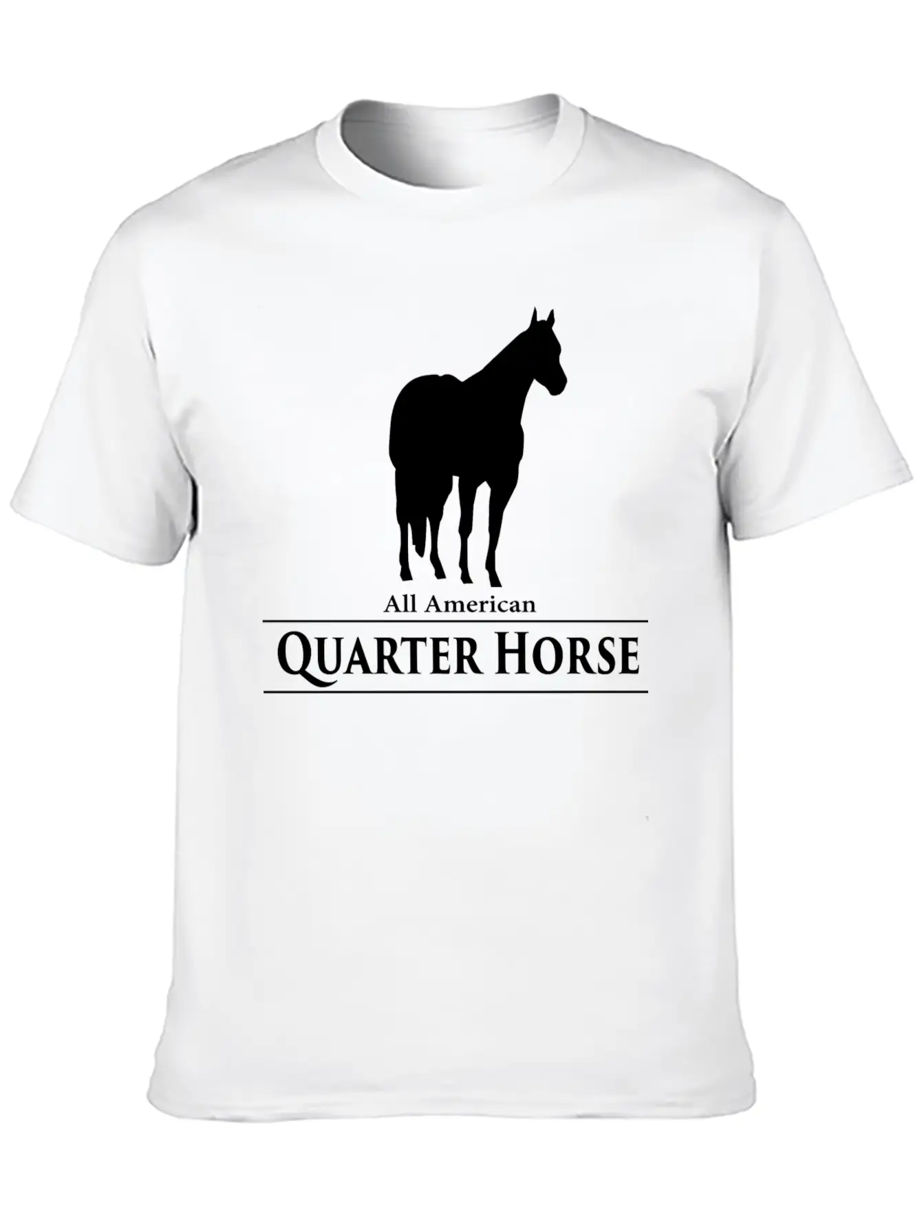 Quarter Horse Timeless Short Sleeve Tee – Comfy And Minimalist Design