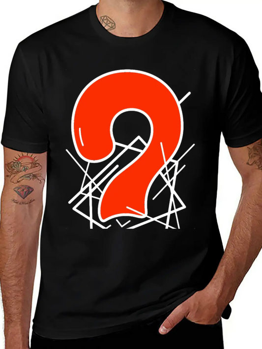 Question Mark. No Idea. I Do Not Know. Comfortable Minimalist Graphic Tee – Summer Style Essential