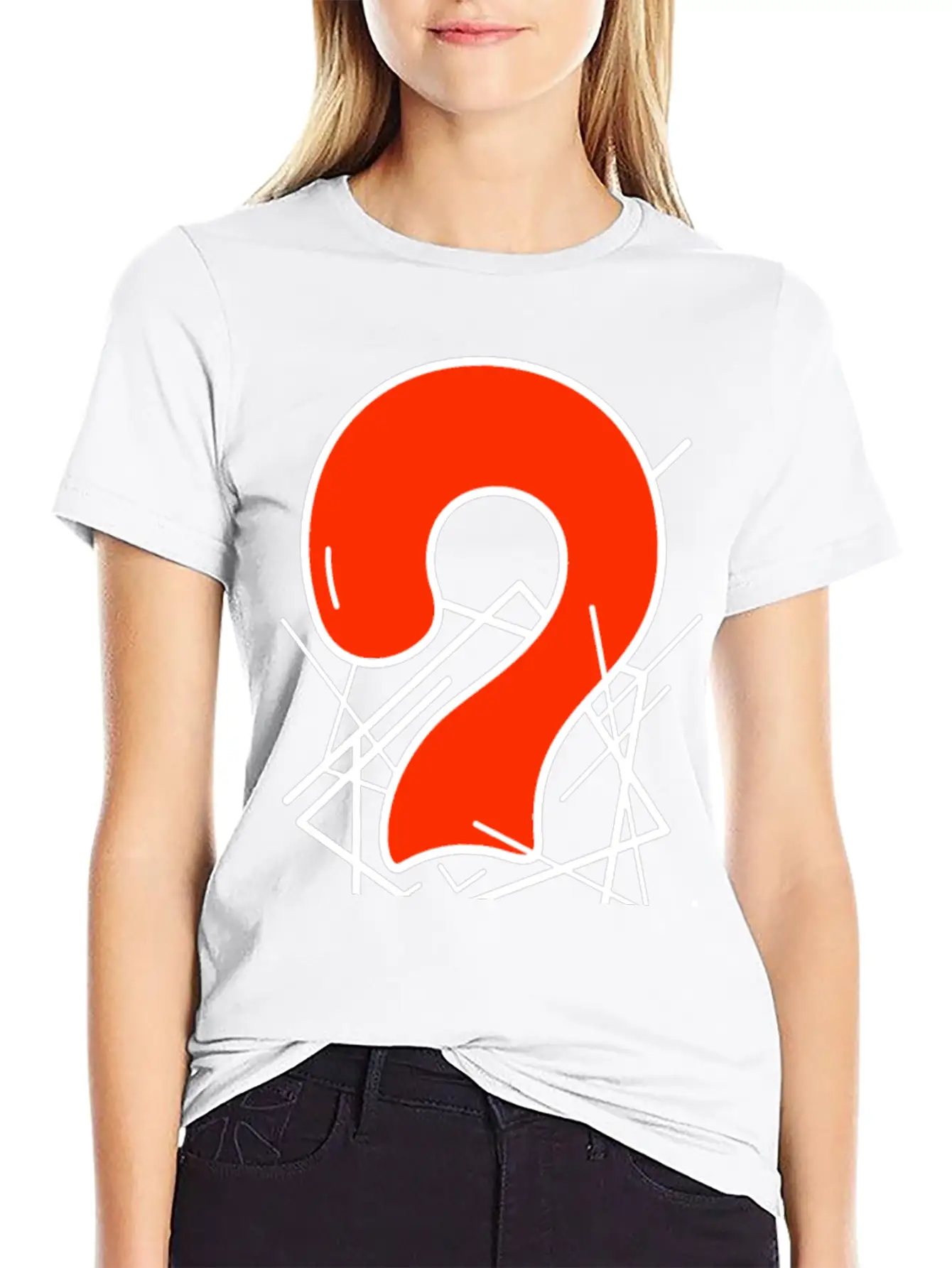 Question Mark. No Idea. I Do Not Know. Comfortable Minimalist Graphic Tee – Summer Style Essential