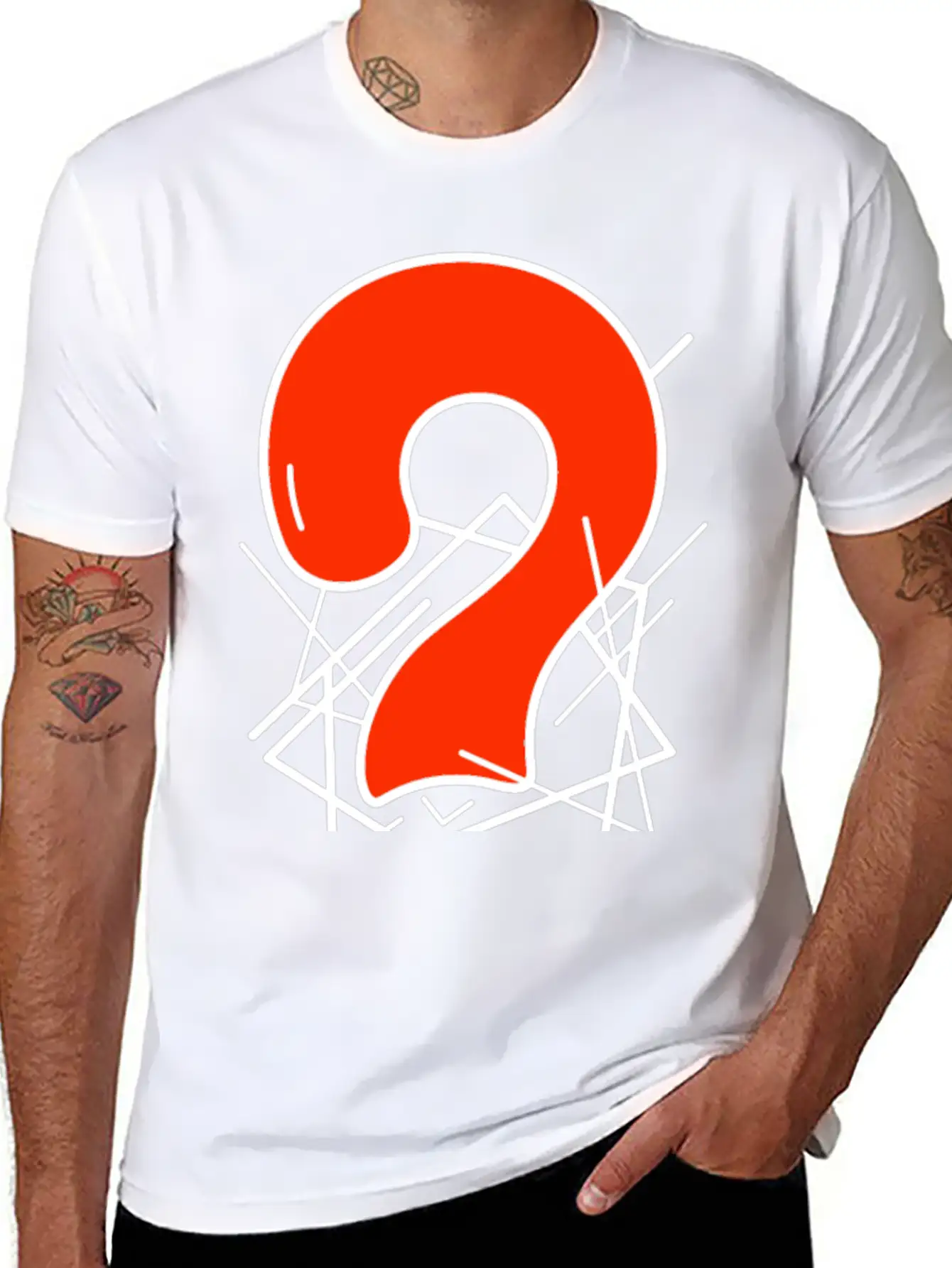 Question Mark. No Idea. I Do Not Know. Comfortable Minimalist Graphic Tee – Summer Style Essential