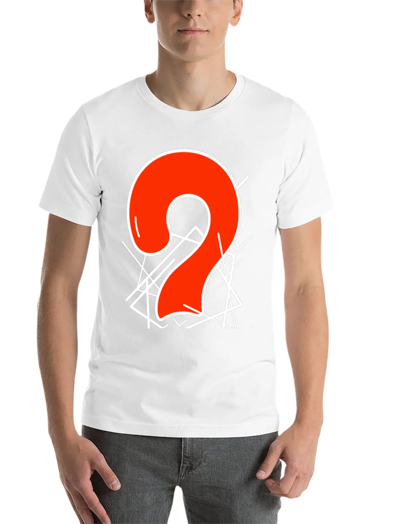 Question Mark. No Idea. I Do Not Know. Comfortable Minimalist Graphic Tee – Summer Style Essential