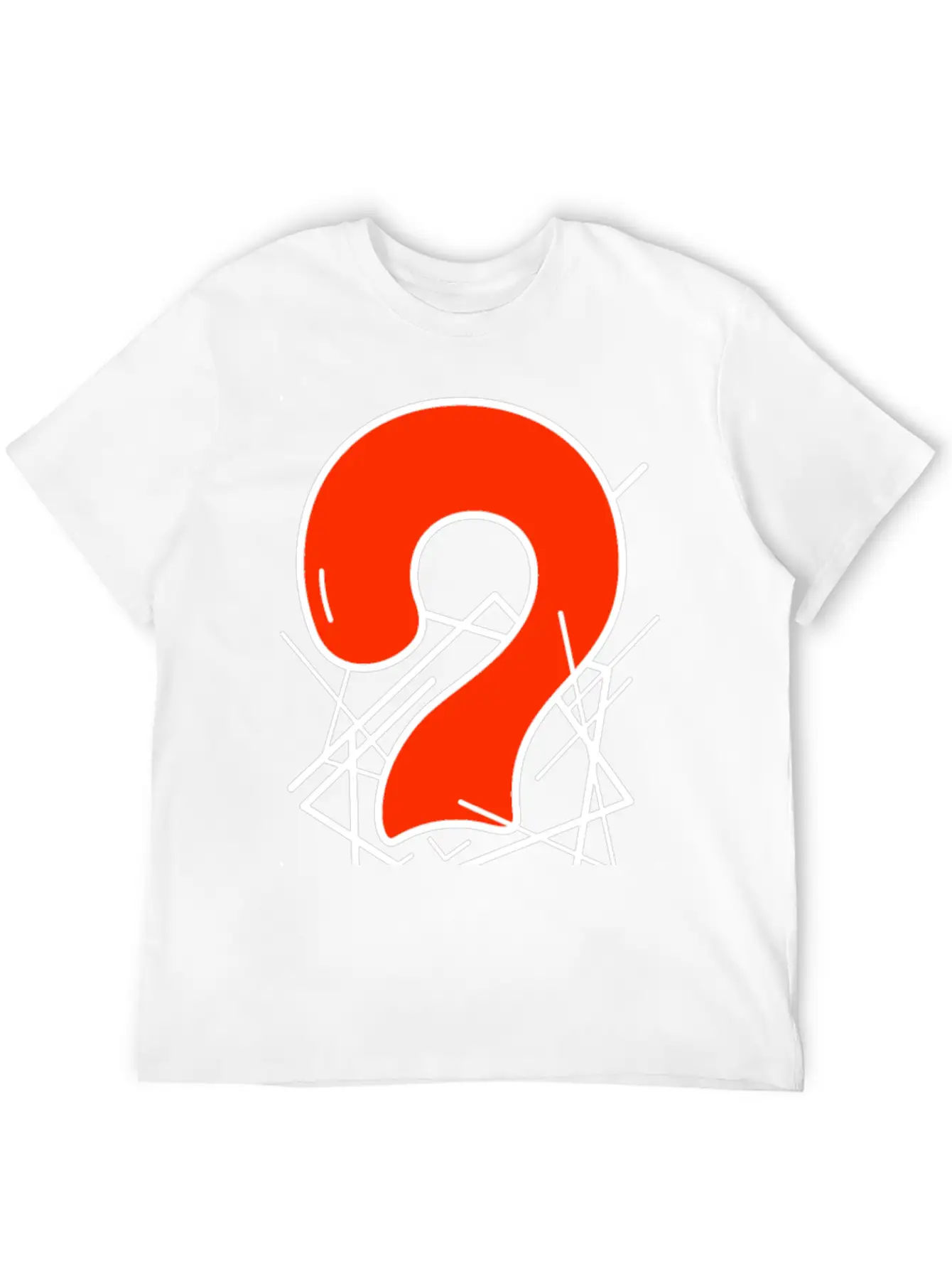 Question Mark. No Idea. I Do Not Know. Comfortable Minimalist Graphic Tee – Summer Style Essential