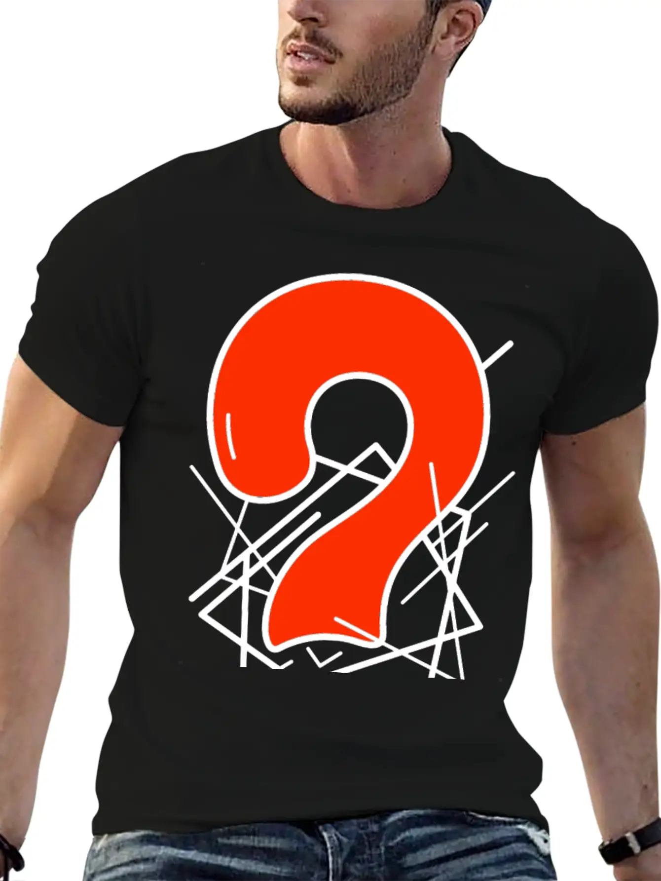 Question Mark. No Idea. I Do Not Know. Comfortable Minimalist Graphic Tee – Summer Style Essential