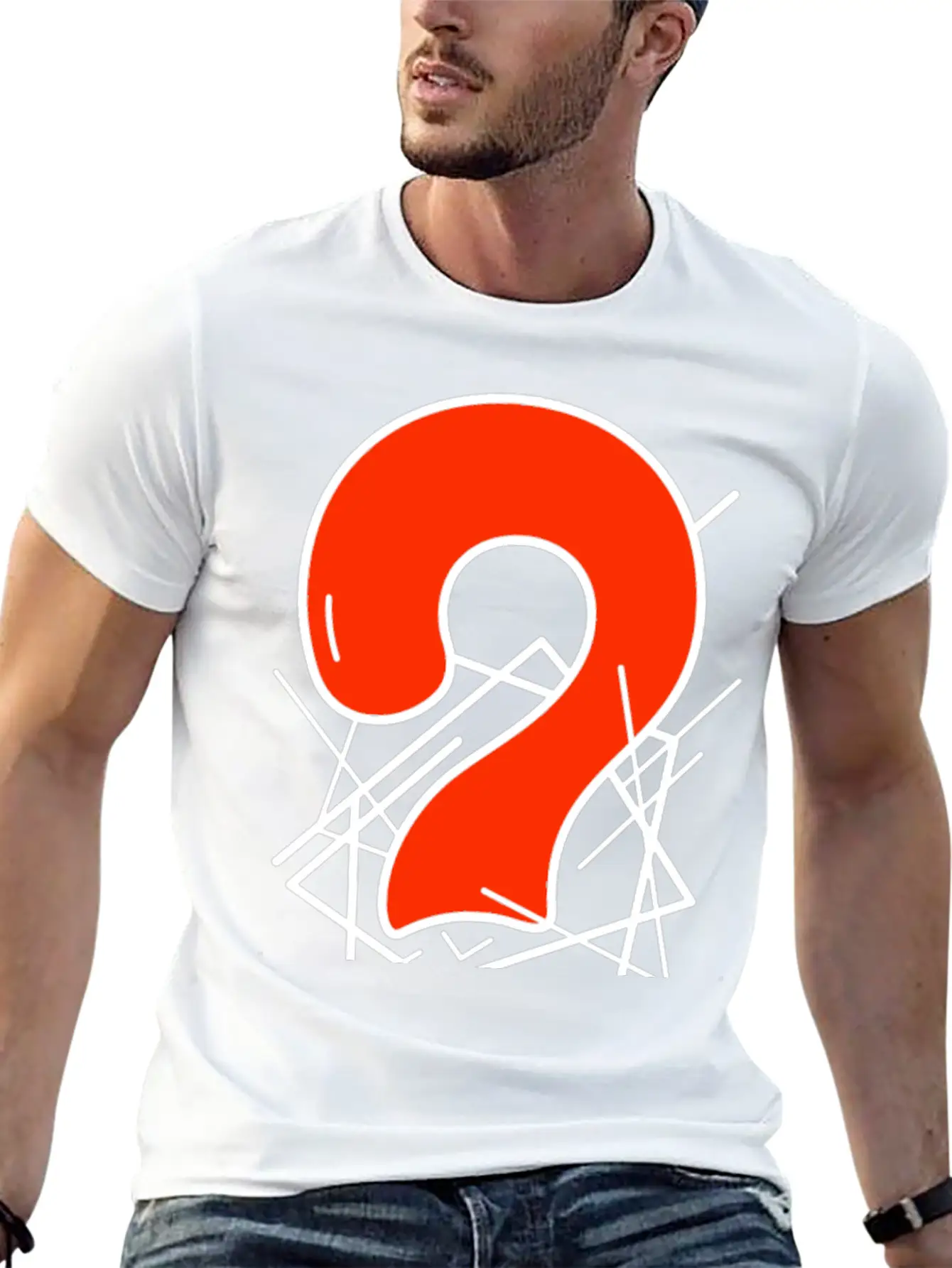 Question Mark. No Idea. I Do Not Know. Comfortable Minimalist Graphic Tee – Summer Style Essential
