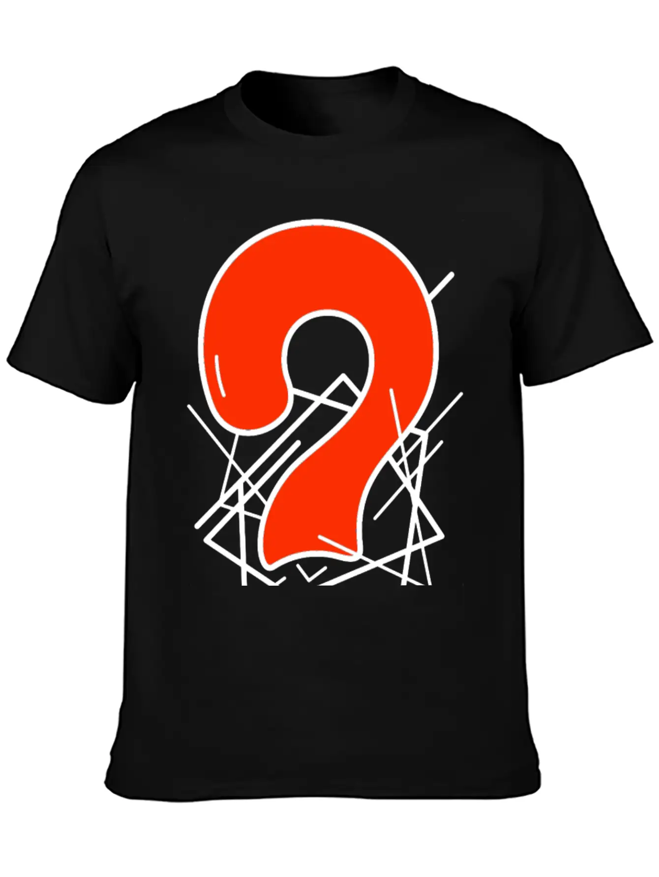 Question Mark. No Idea. I Do Not Know. Comfortable Minimalist Graphic Tee – Summer Style Essential