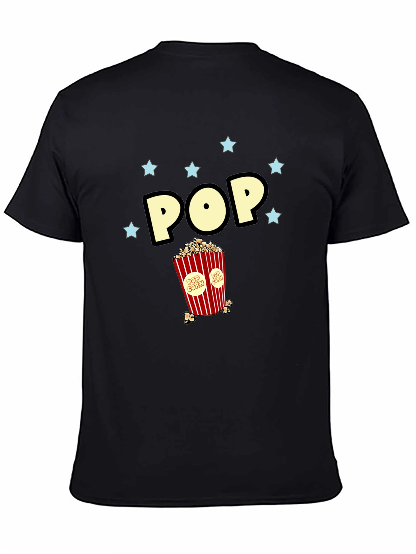 Popcorn Graphic Print T-Shirt