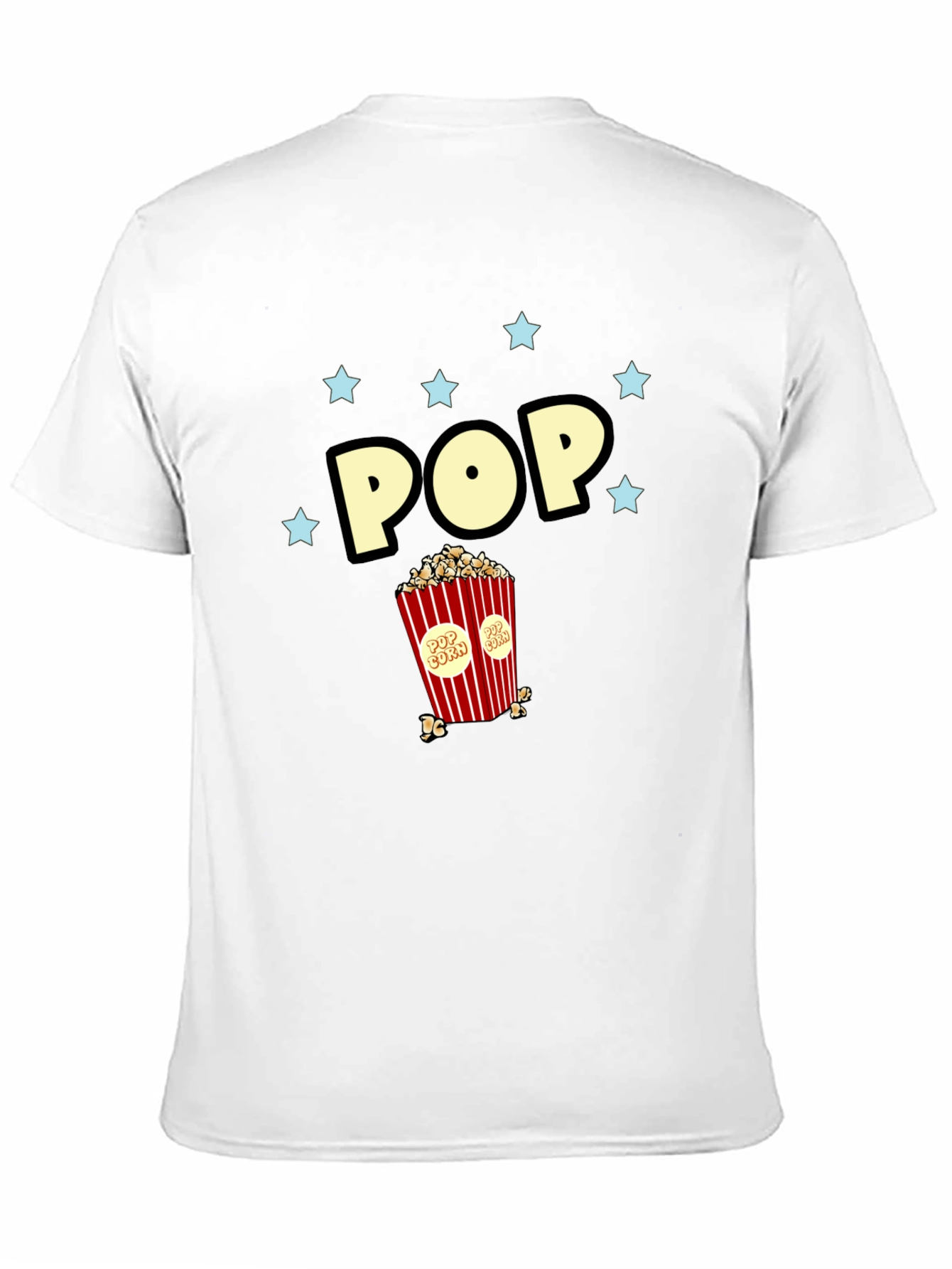 Popcorn Graphic Print T-Shirt
