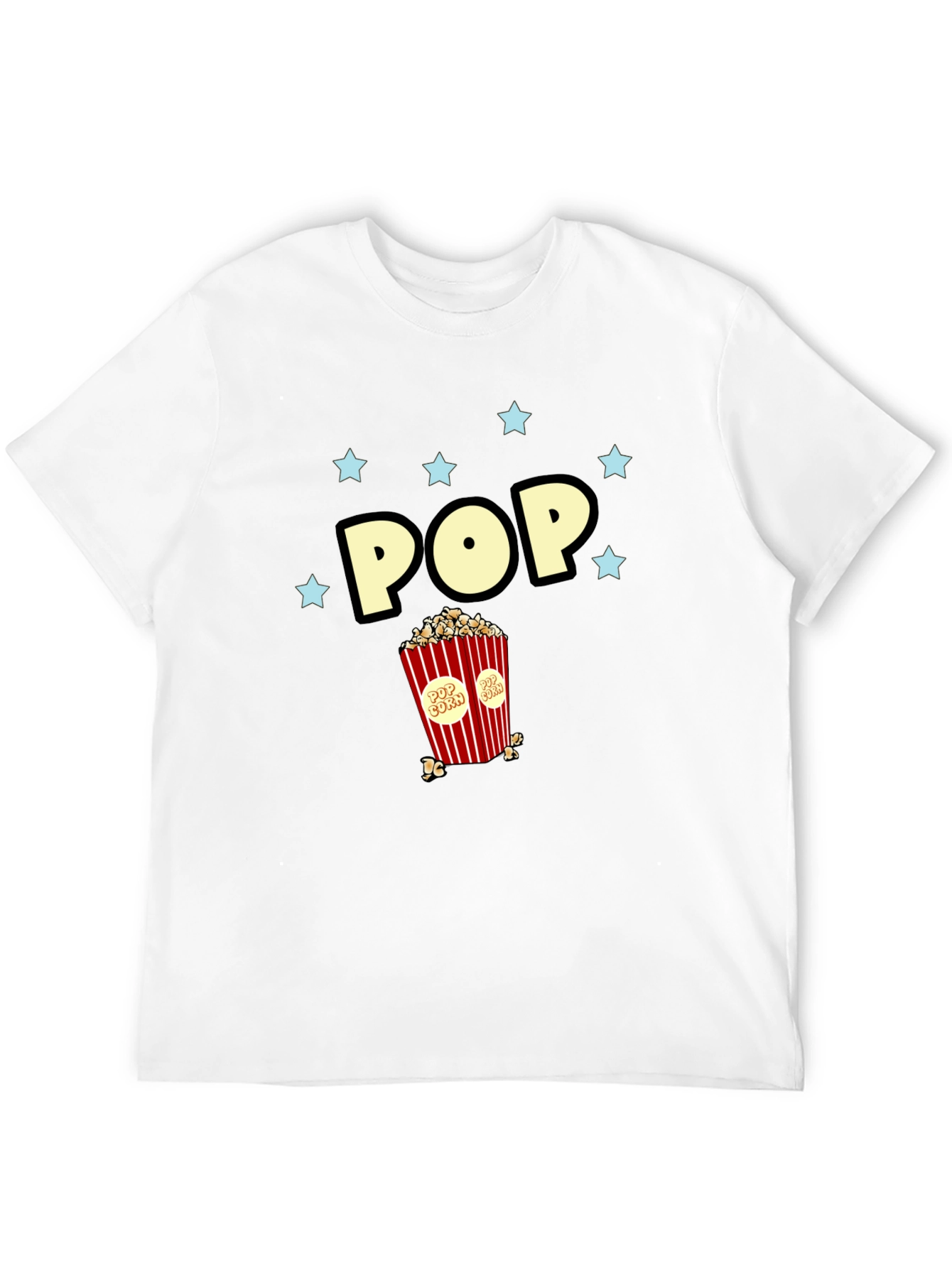 Popcorn Graphic Print T-Shirt