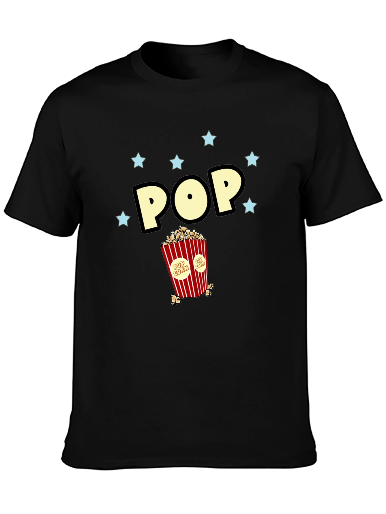 Popcorn Graphic Print T-Shirt