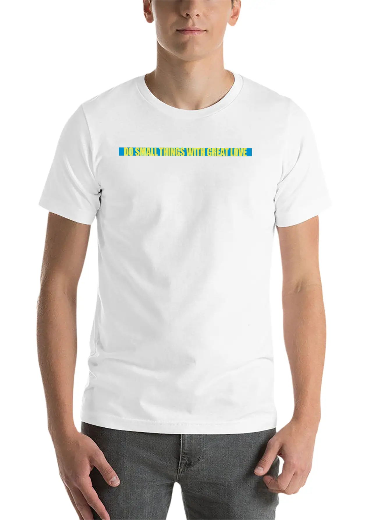 Quote Do Small Things Basic Graphic T-Shirt – Daily Comfort In Soft Cotton