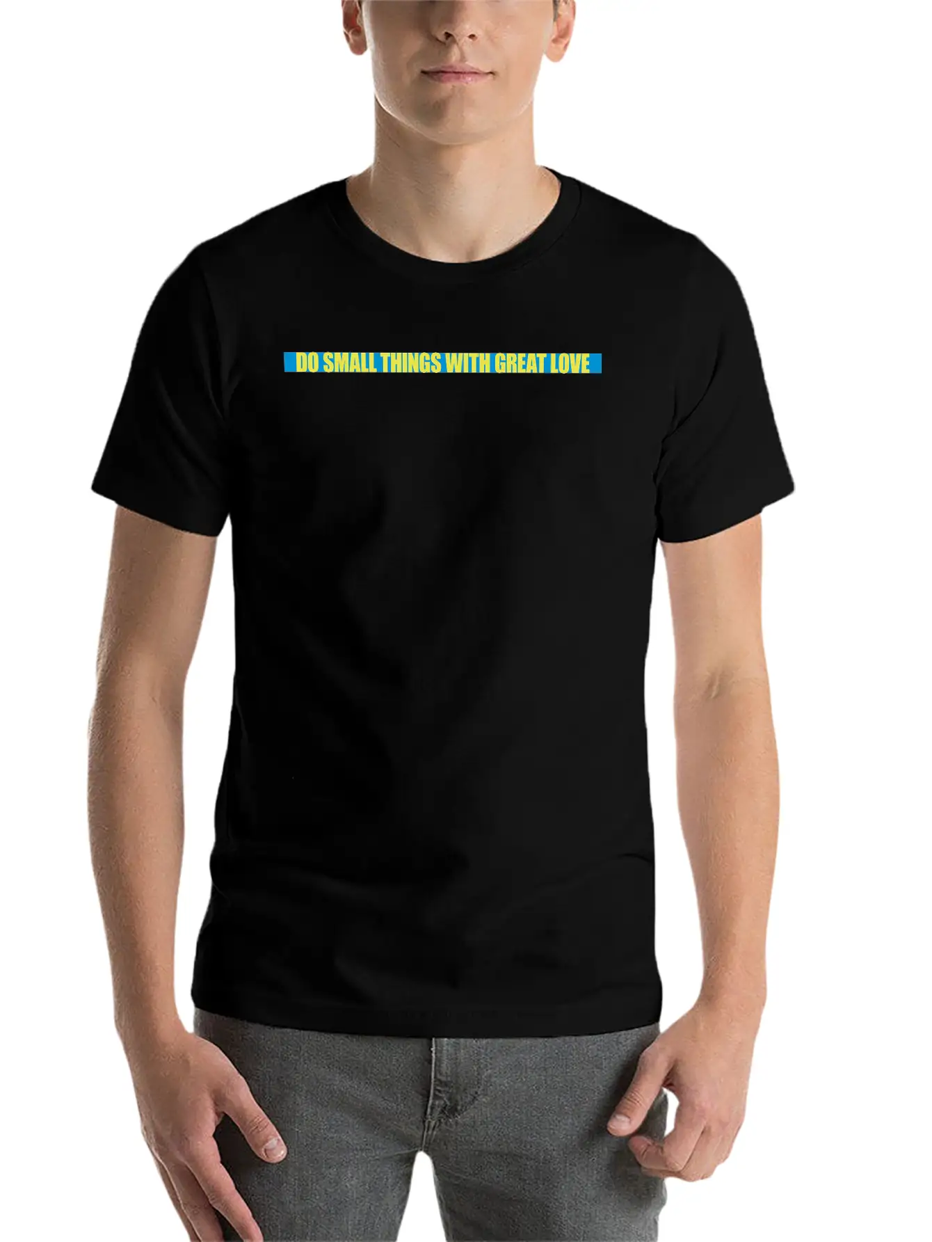 Quote Do Small Things Basic Graphic T-Shirt – Daily Comfort In Soft Cotton