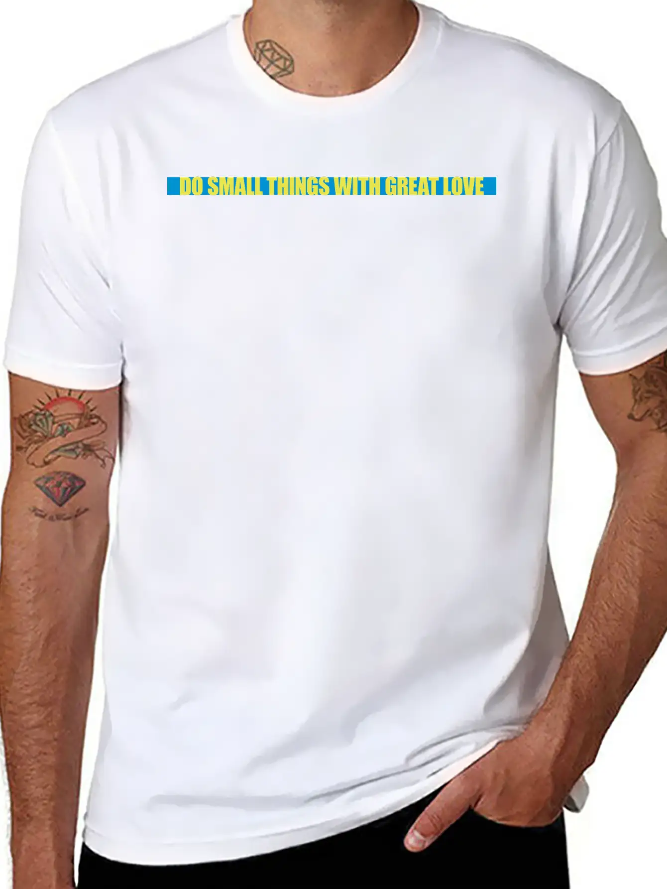 Quote Do Small Things Basic Graphic T-Shirt – Daily Comfort In Soft Cotton
