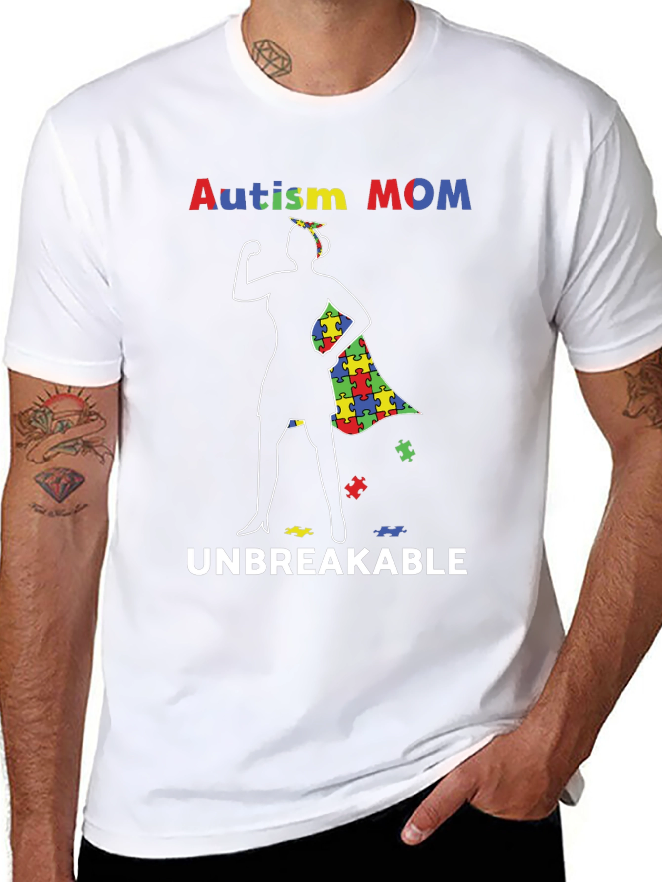 Autism Mom Unbreakable T-Shirt