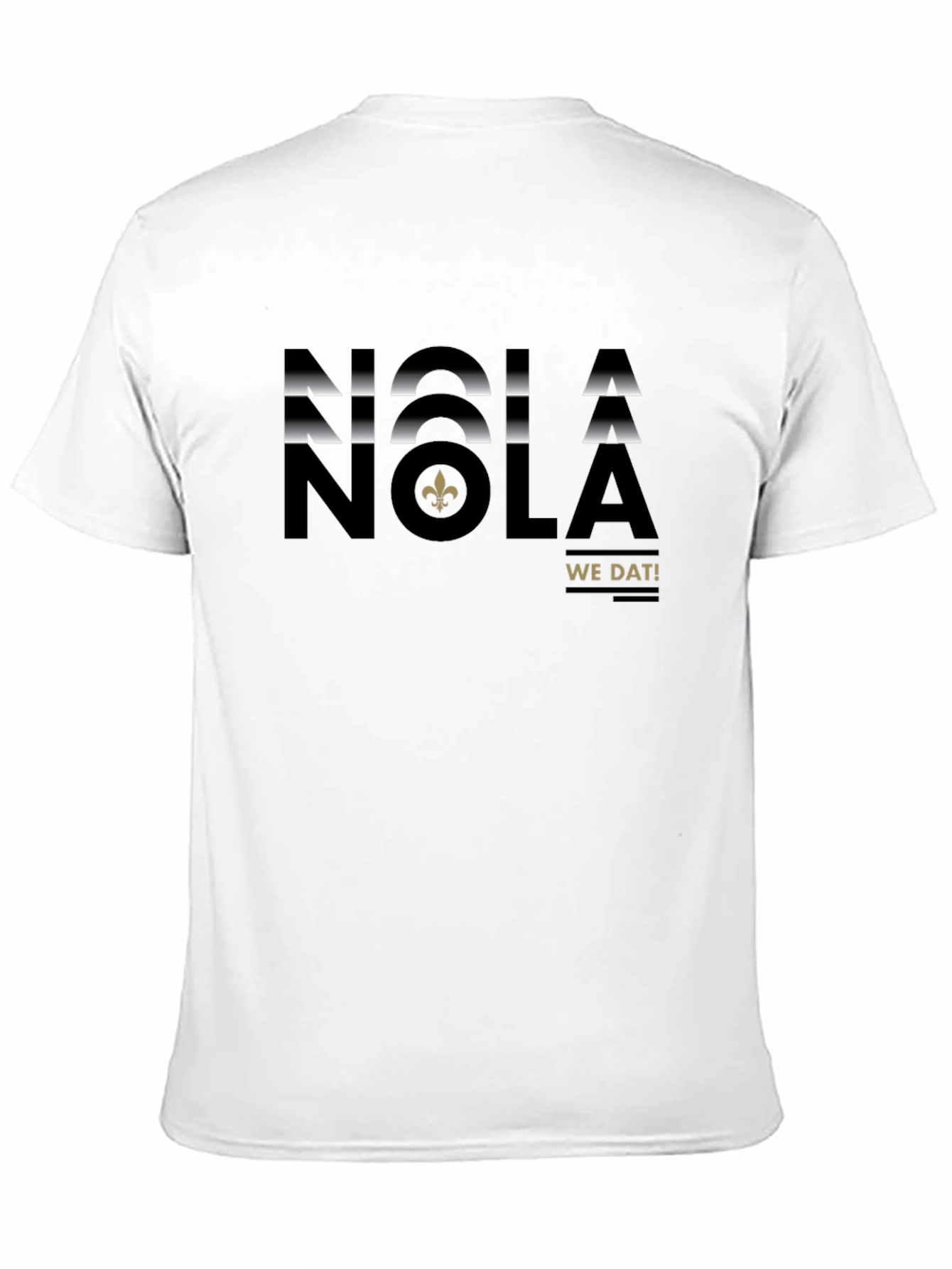 NOLA We Dat! Black T-Shirt