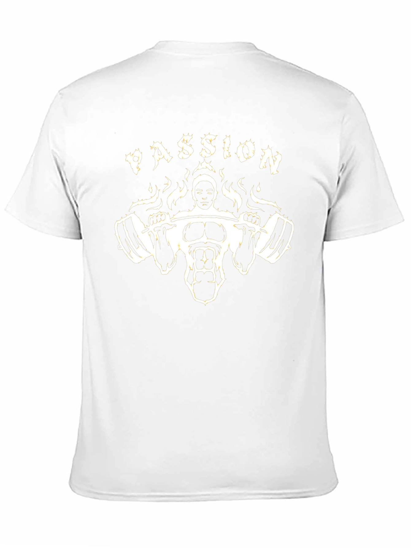 Passion Gym T-Shirt - Black Cotton Blend