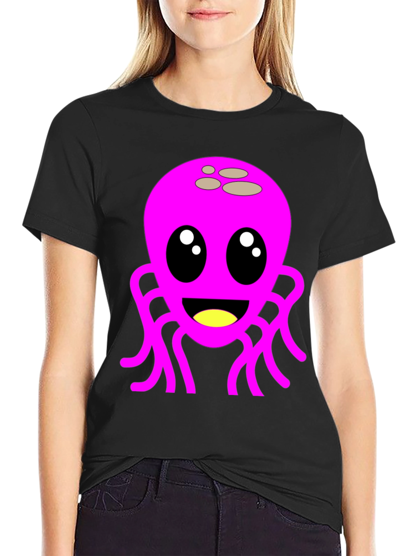 Cute Octopus Graphic T-Shirt - Fun & Unique Design