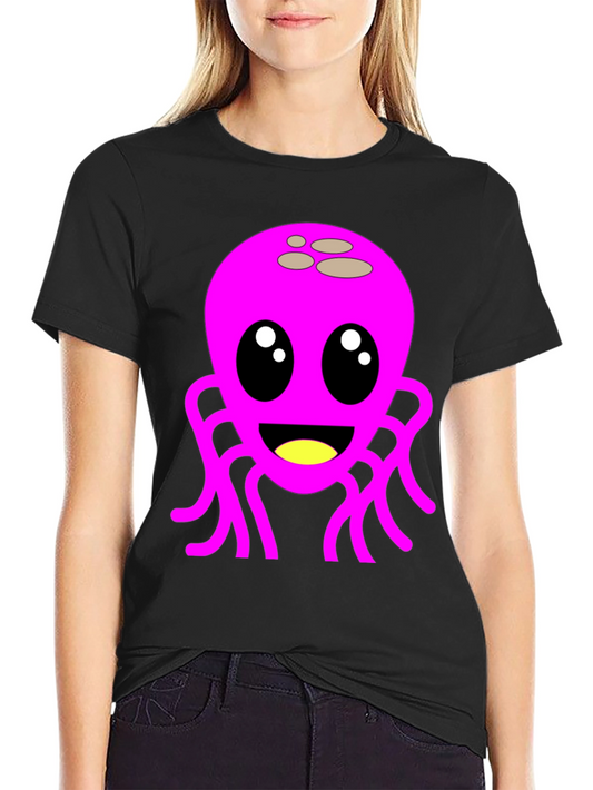 Cute Octopus Graphic T-Shirt - Fun & Unique Design