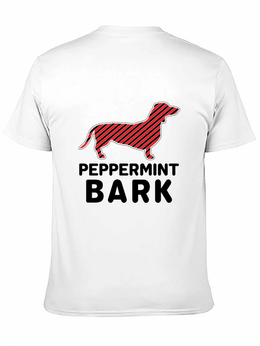 Peppermint Bark Dachshund Graphic T-Shirt