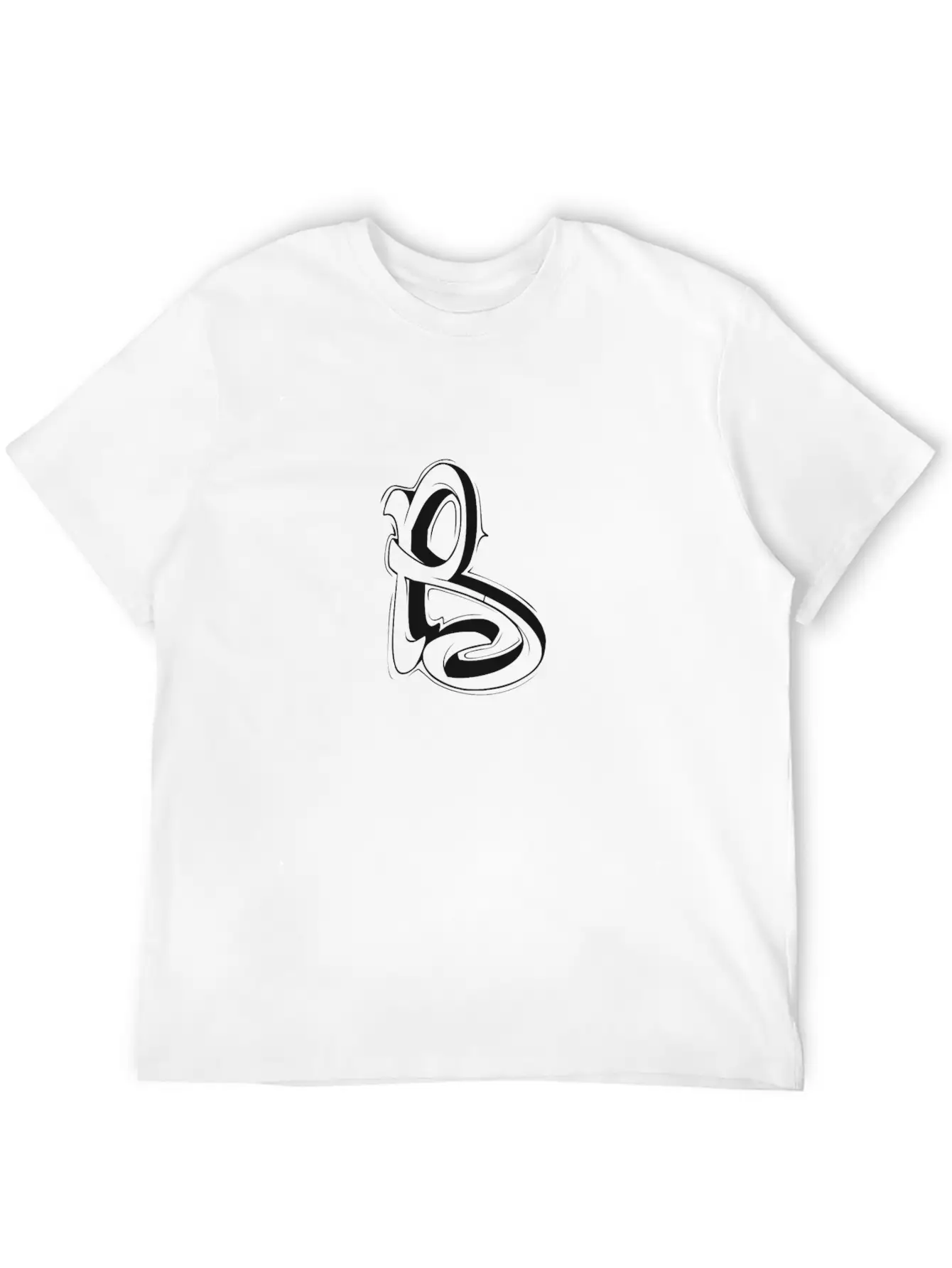 R Graffiti Letters Initial Alphabet Gift Essential Unisex Summer Tee – Soft Cotton Casual Fit