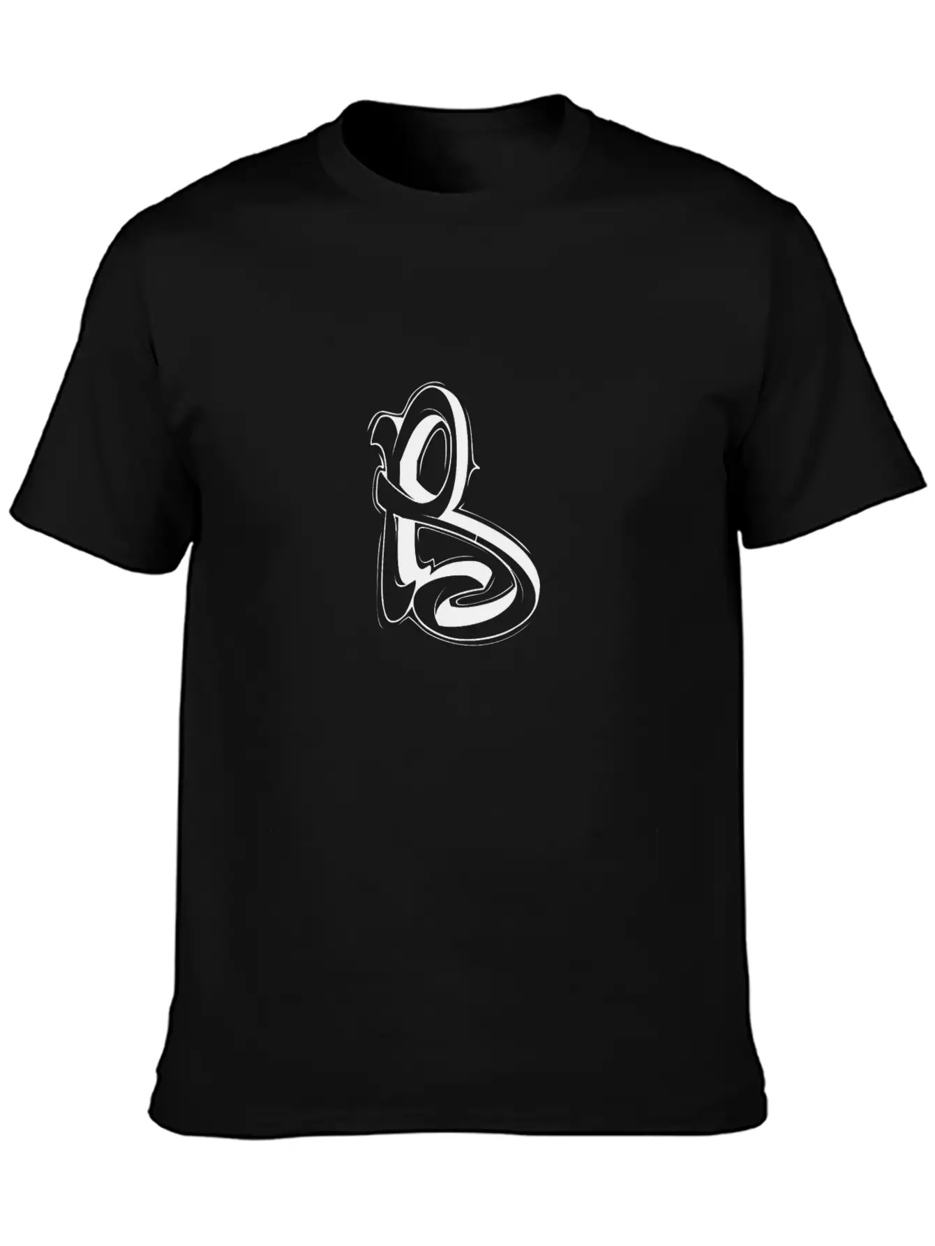 R Graffiti Letters Initial Alphabet Gift Essential Unisex Summer Tee – Soft Cotton Casual Fit