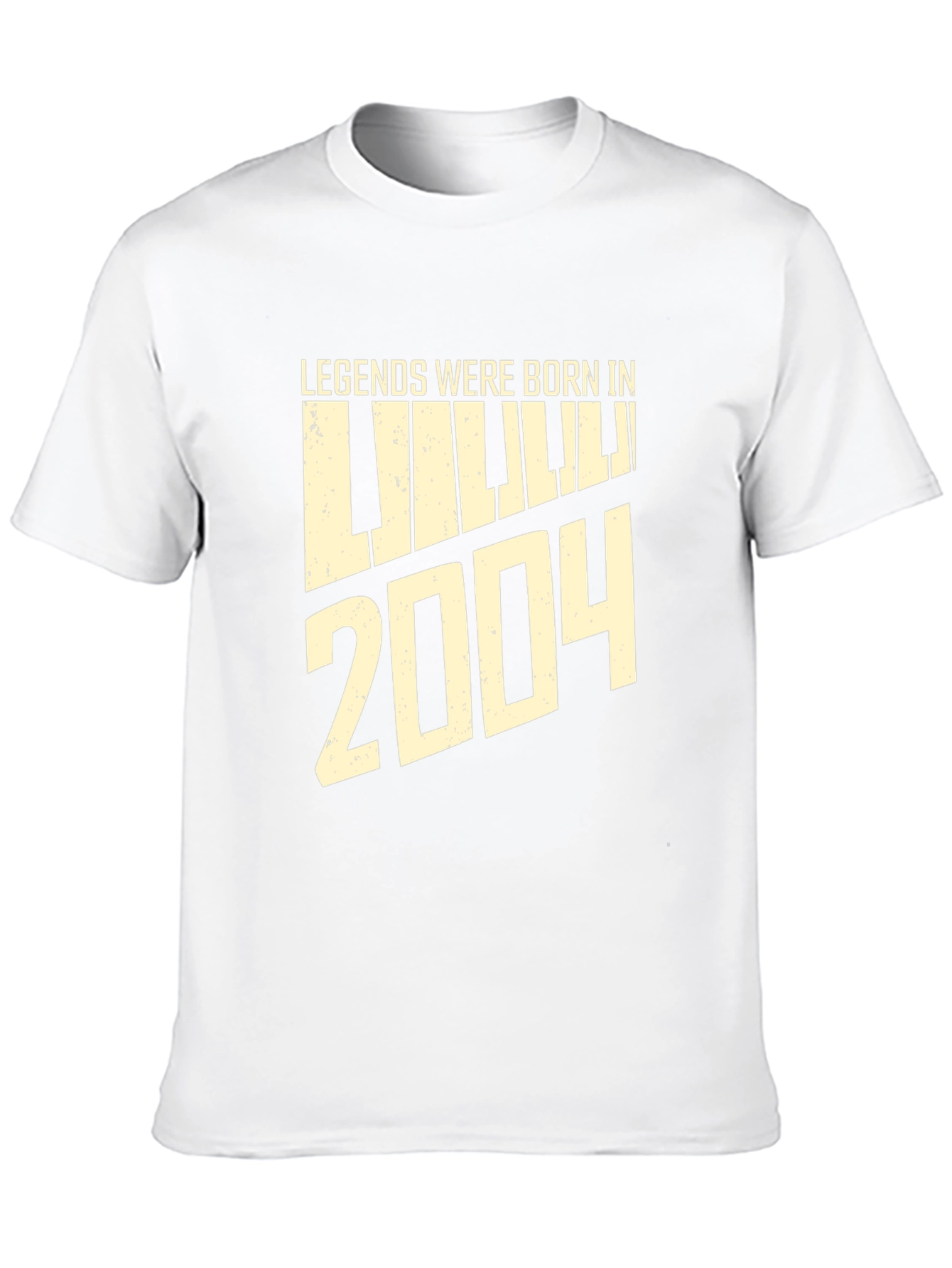 Legends Born in 2004 Black T-Shirt