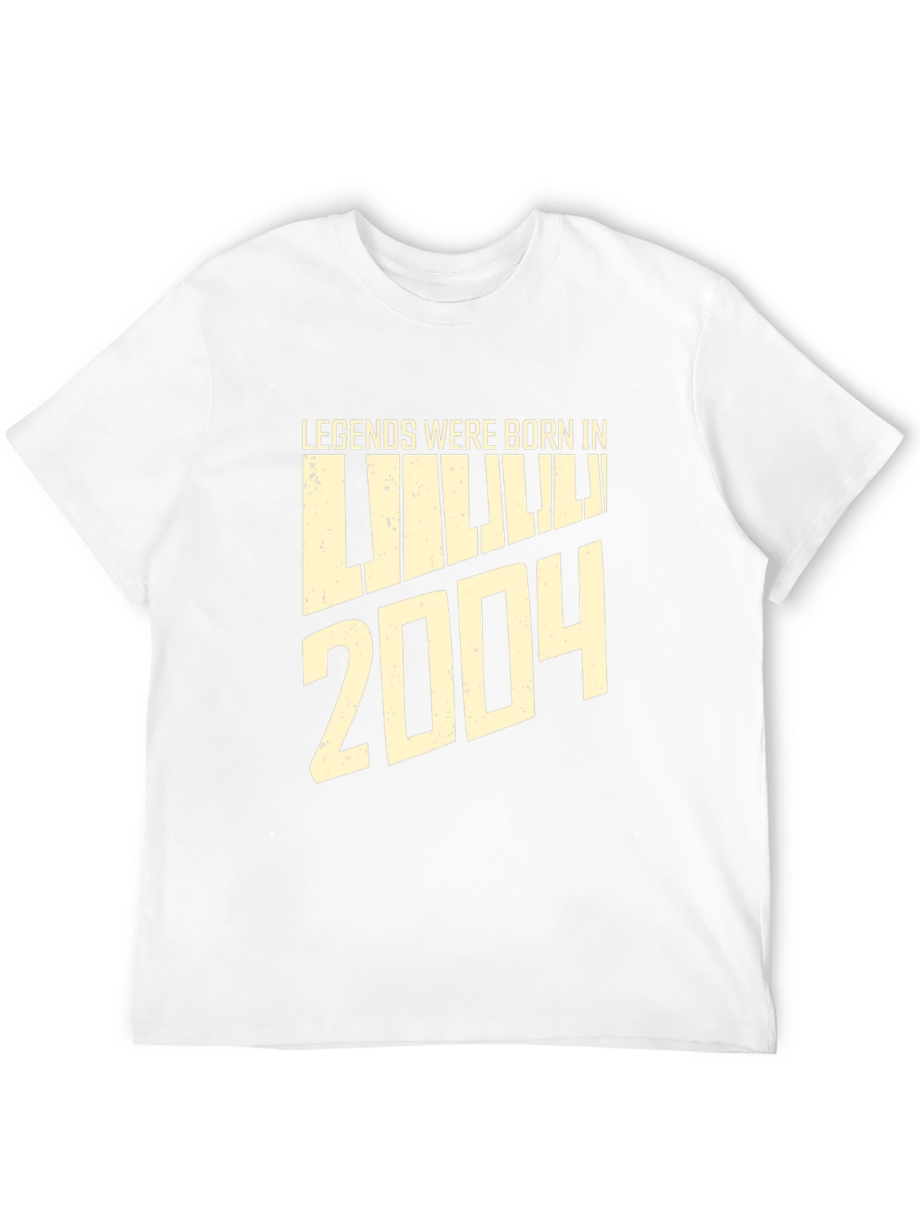 Legends Born in 2004 Black T-Shirt