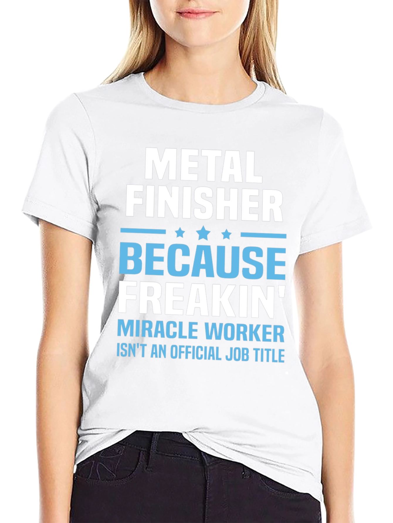 Metal Finisher Funny Job Title T-Shirt
