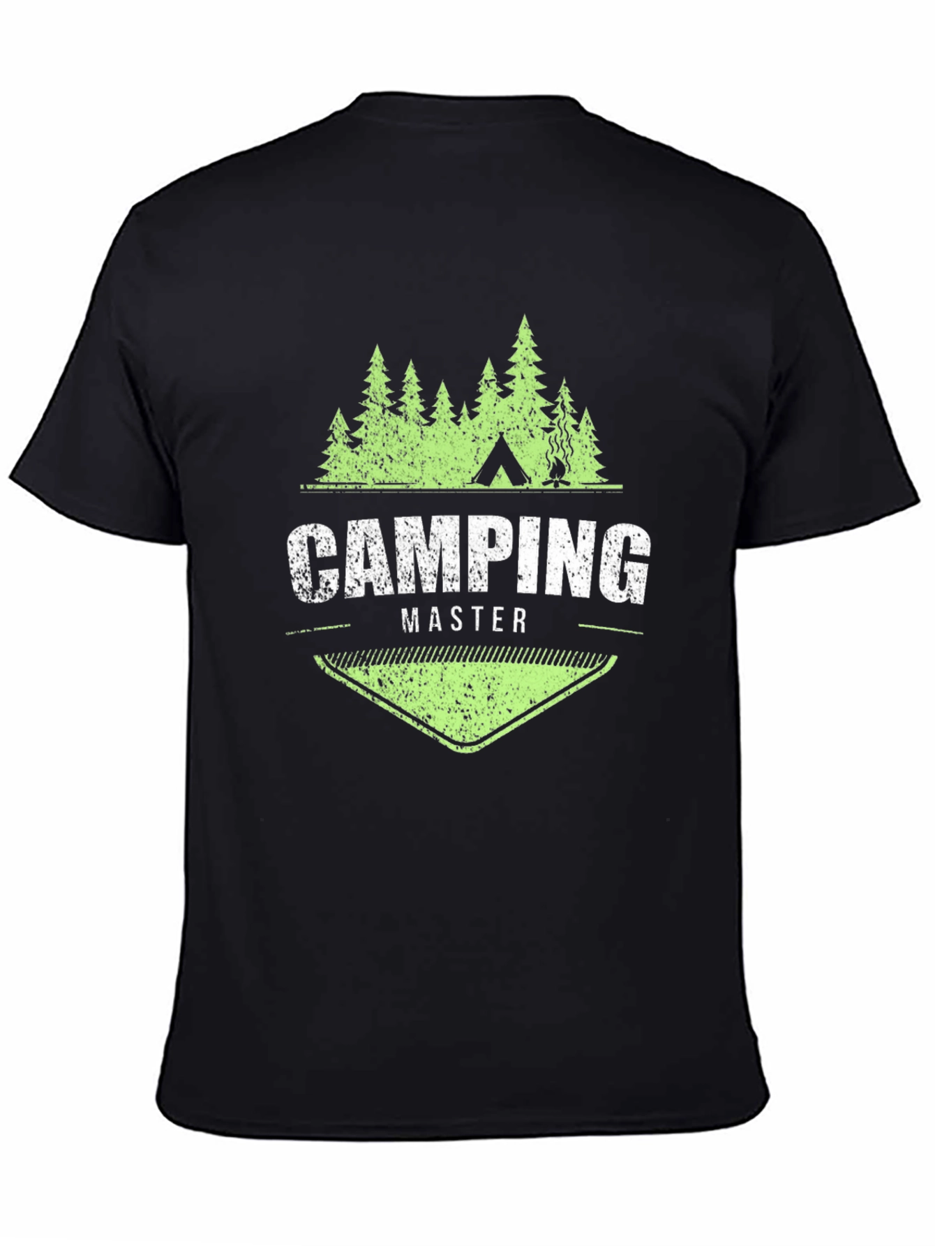 Camping Master Black T-Shirt