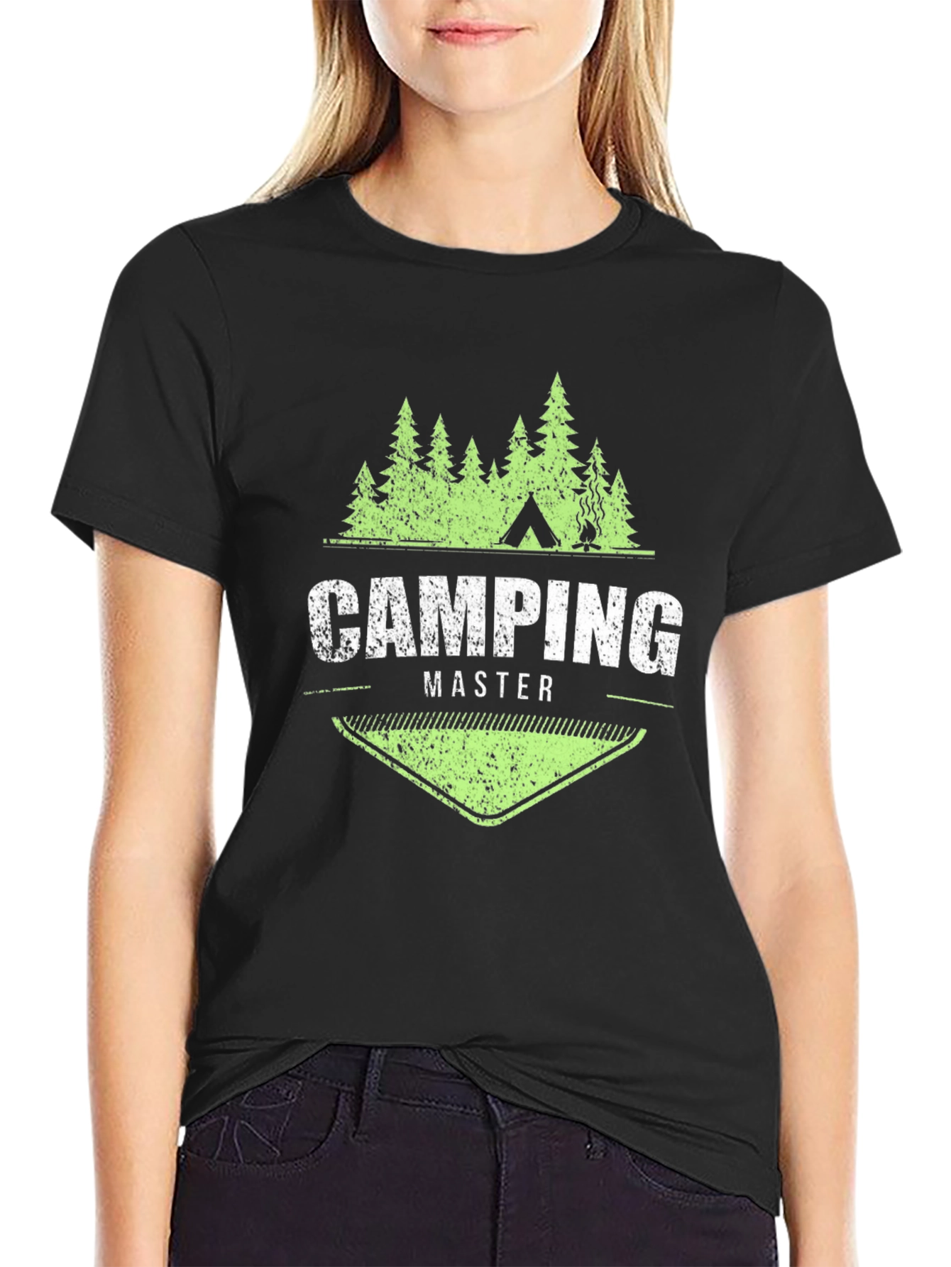 Camping Master Black T-Shirt