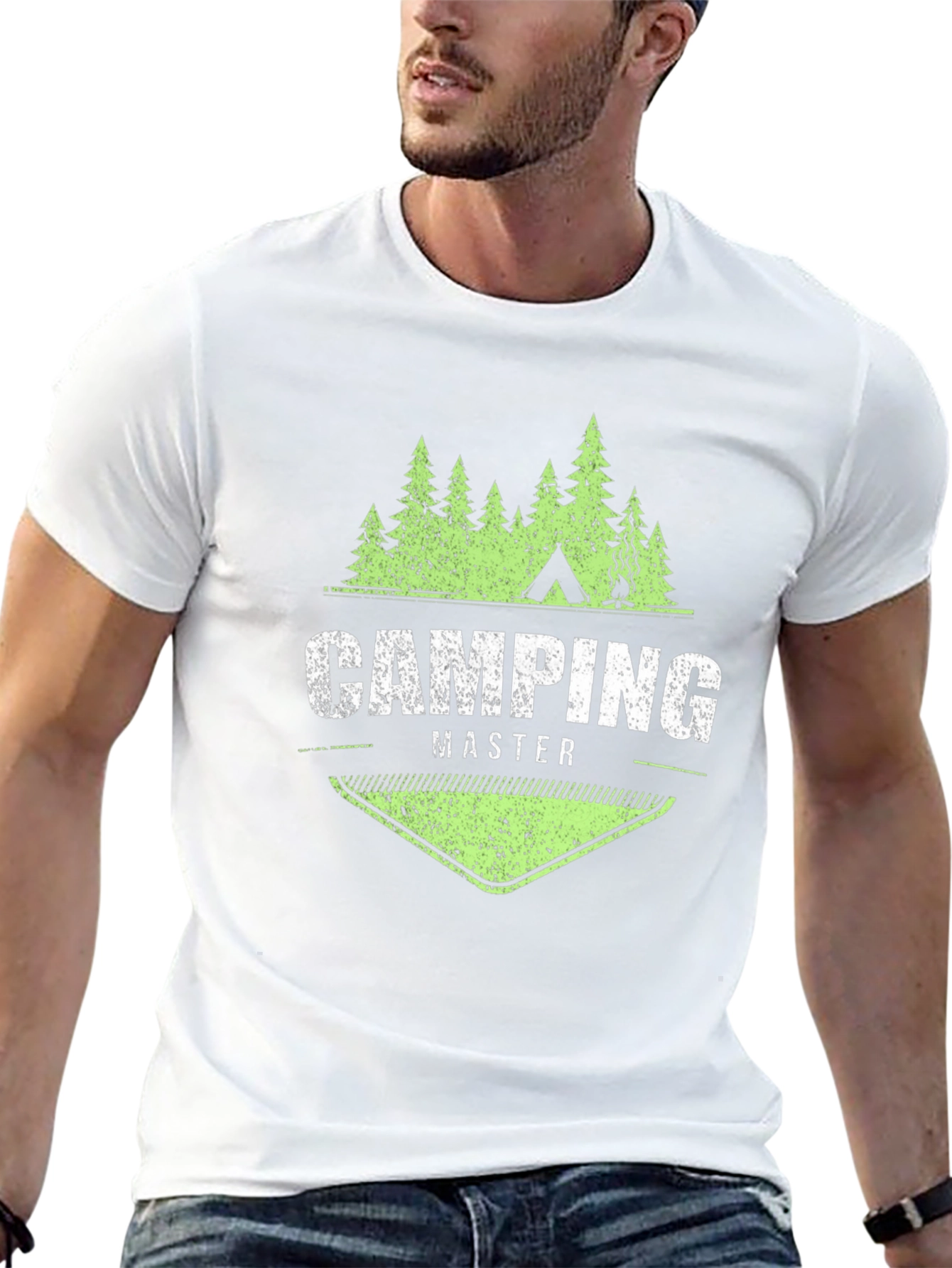 Camping Master Black T-Shirt