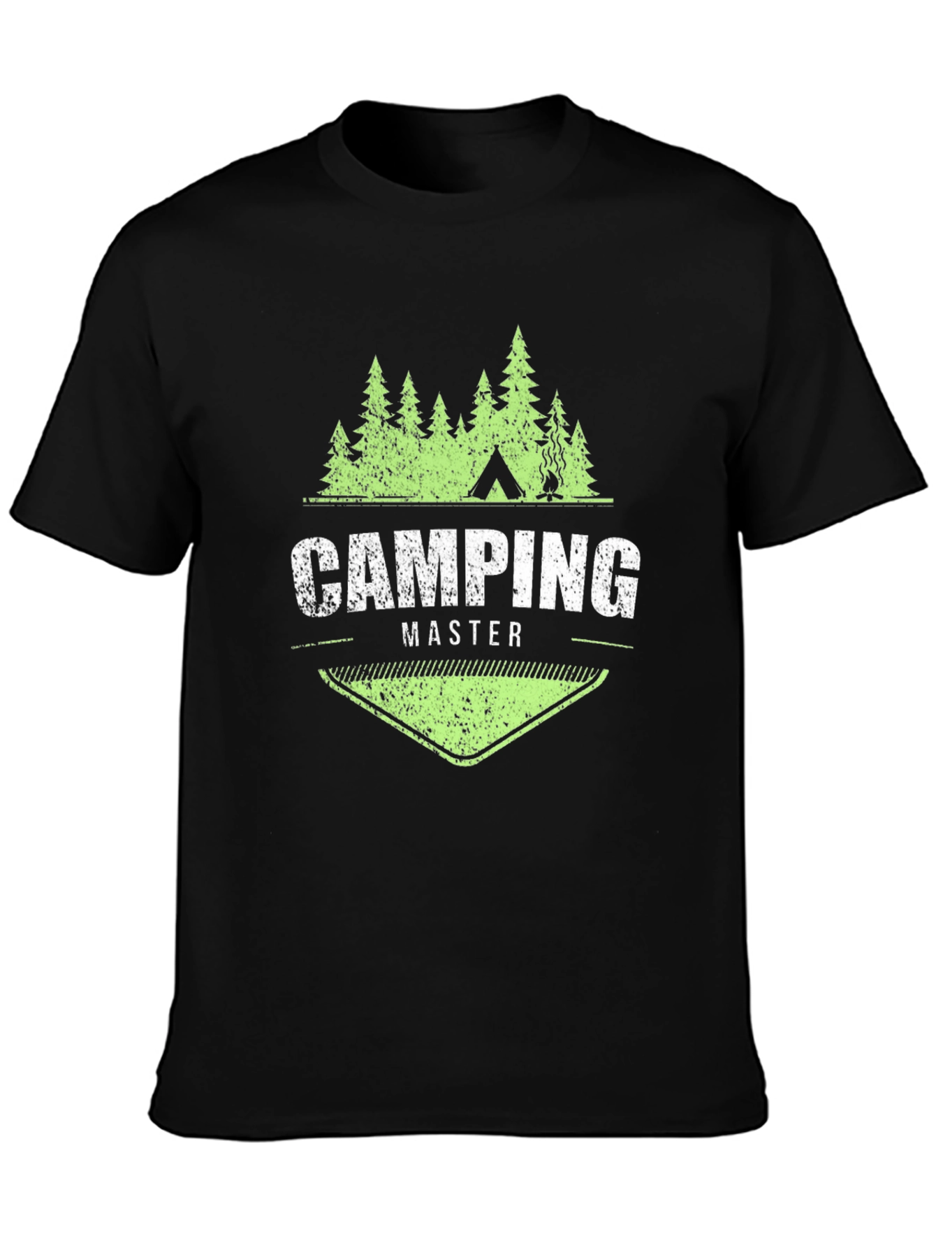 Camping Master Black T-Shirt