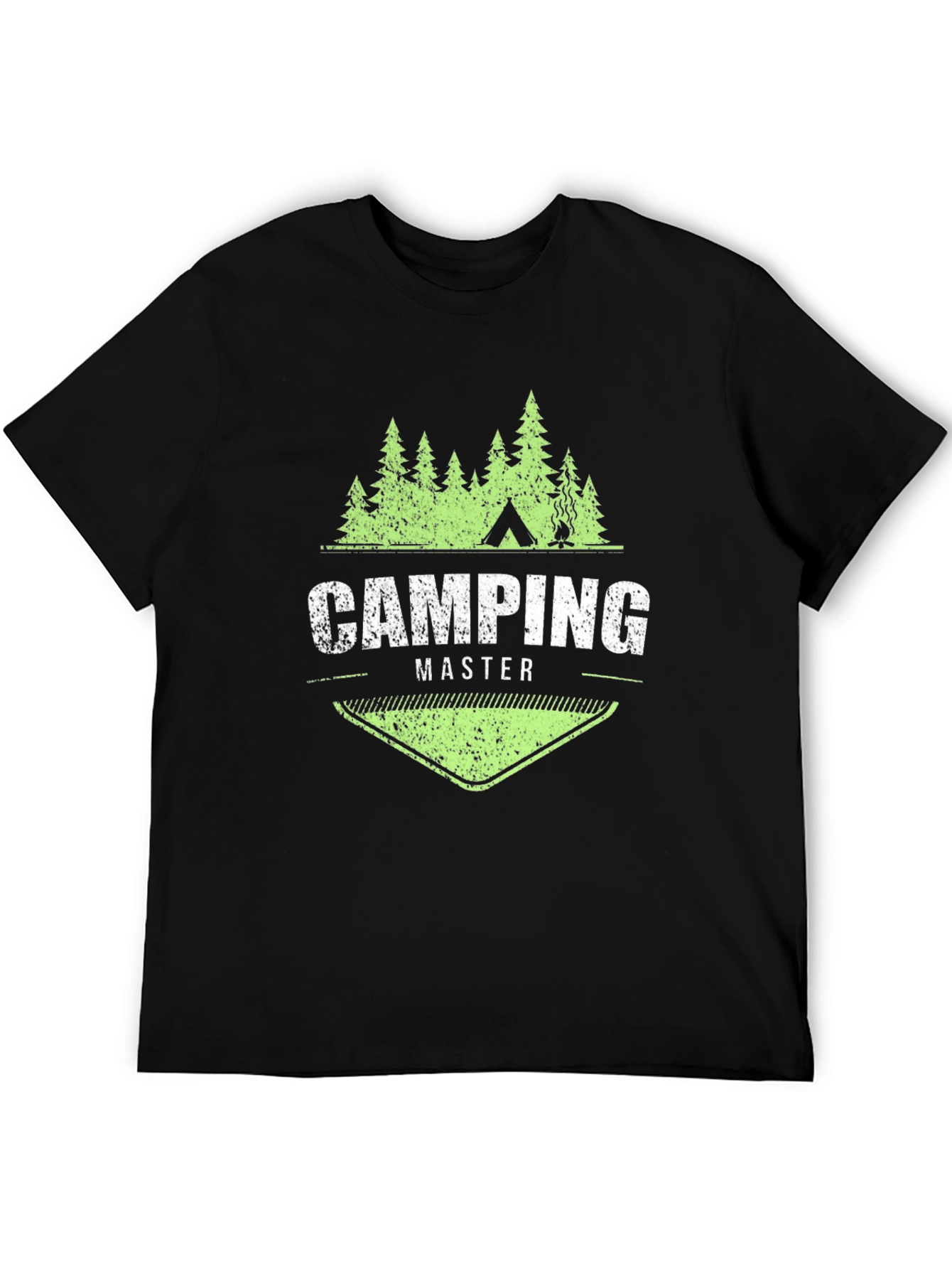 Camping Master Black T-Shirt