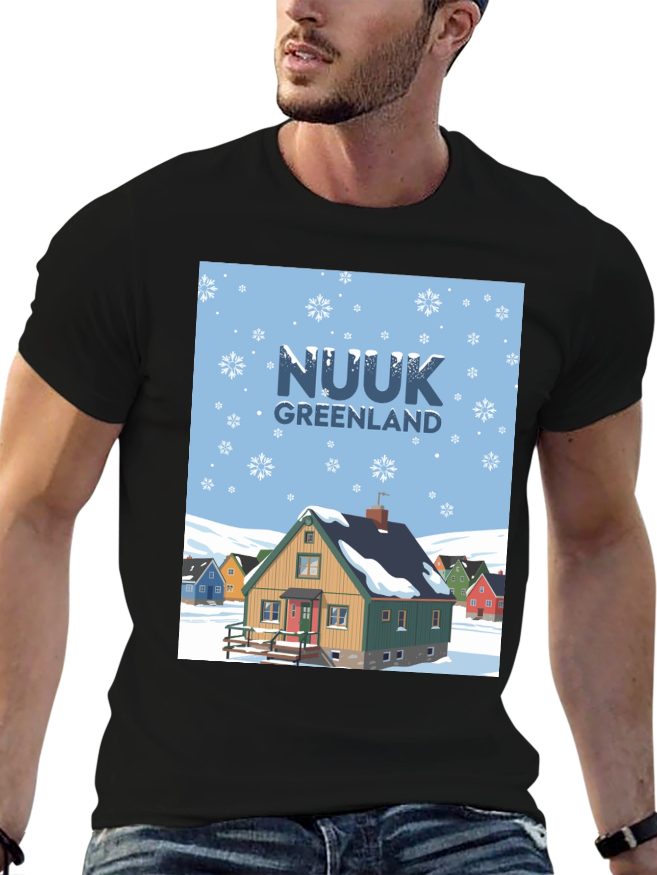 Nuuk Greenland Winter T-Shirt