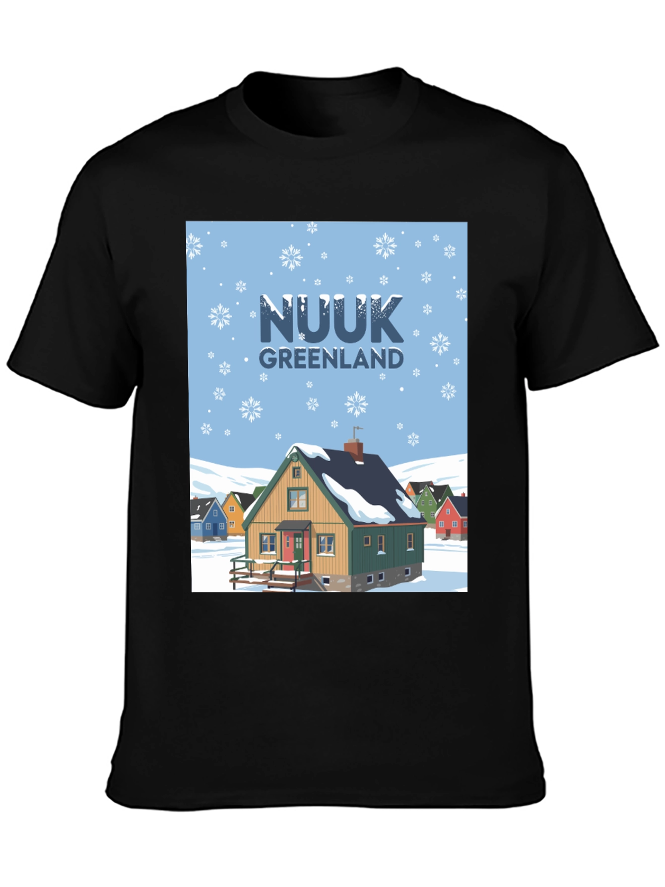 Nuuk Greenland Winter T-Shirt
