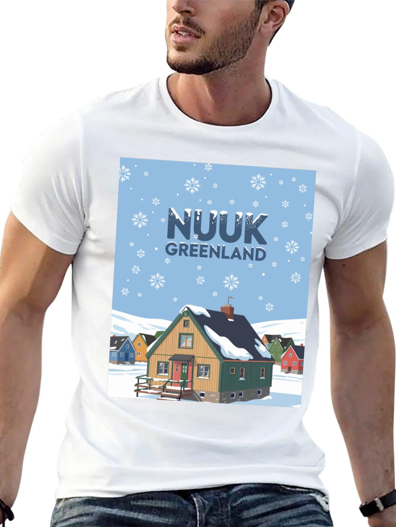Nuuk Greenland Winter T-Shirt