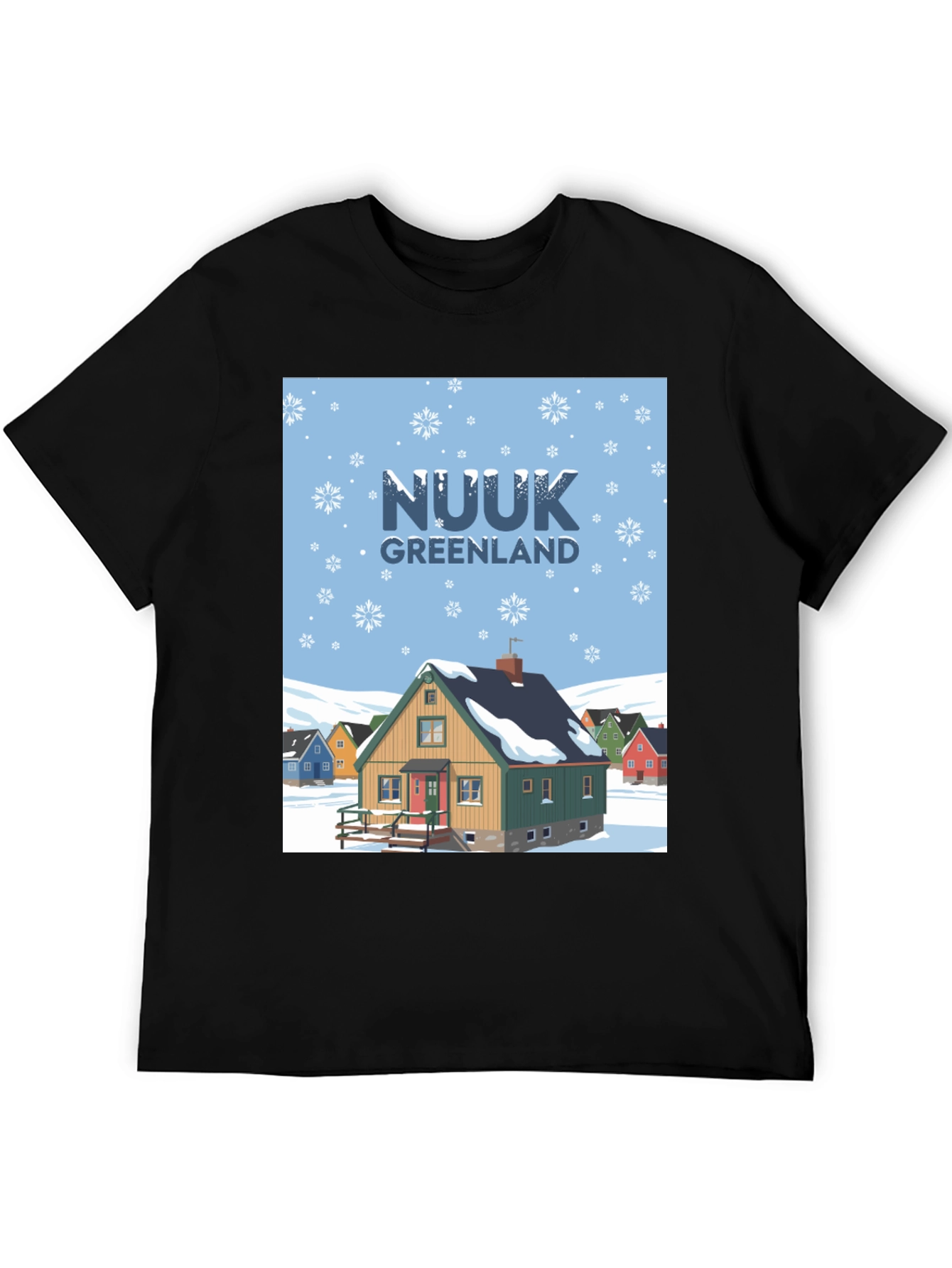Nuuk Greenland Winter T-Shirt