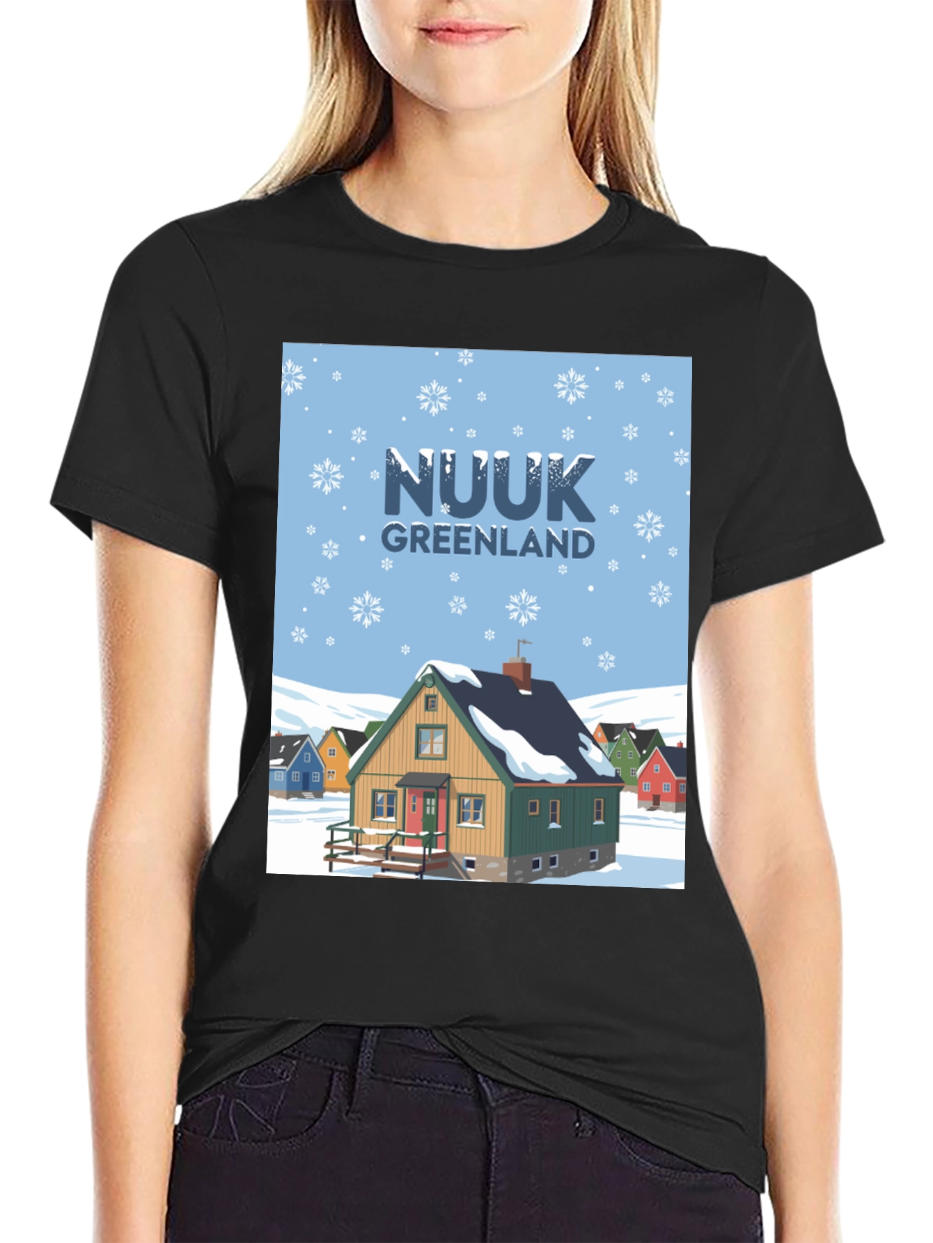 Nuuk Greenland Winter T-Shirt